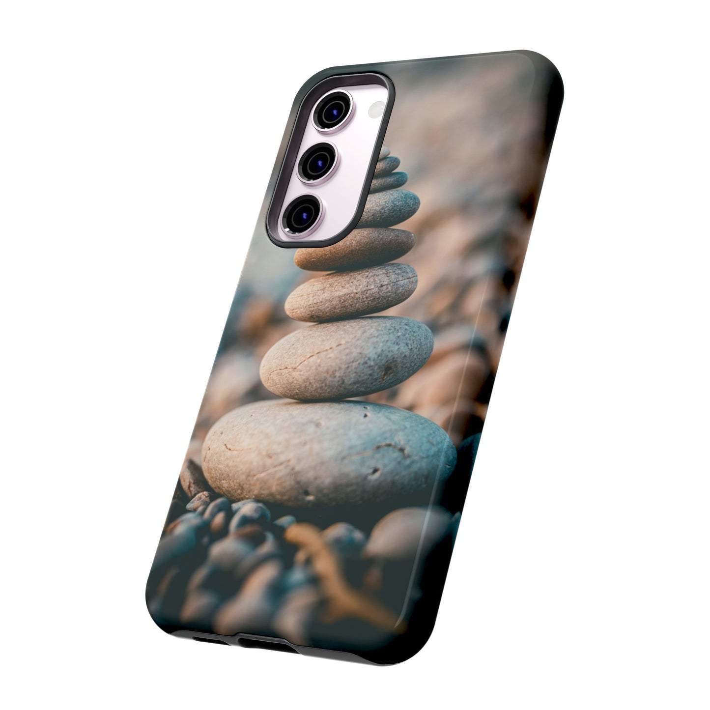 Rock Stack Wallpaper Phone Case | iPhone 15 Plus/ Pro, 14, 13, 12| Google Pixel 7, Pro, 5| Samsung Galaxy S23 All Major Phone Models