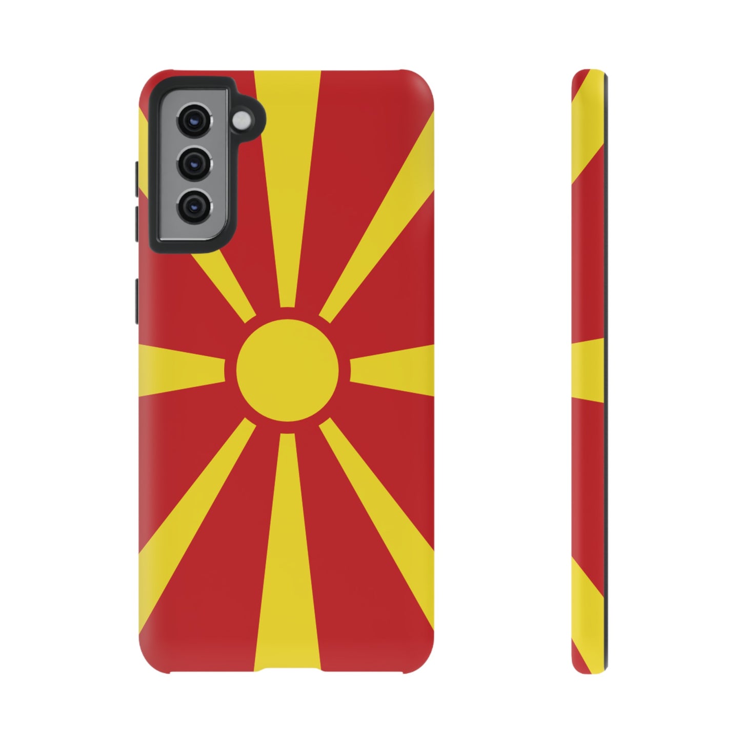 Macedonia Flag Phone Case | iPhone 15 Plus/ Pro, 14, 13, 12| Google Pixel 7, Pro, 5| Samsung Galaxy S23 All Major Phone Models