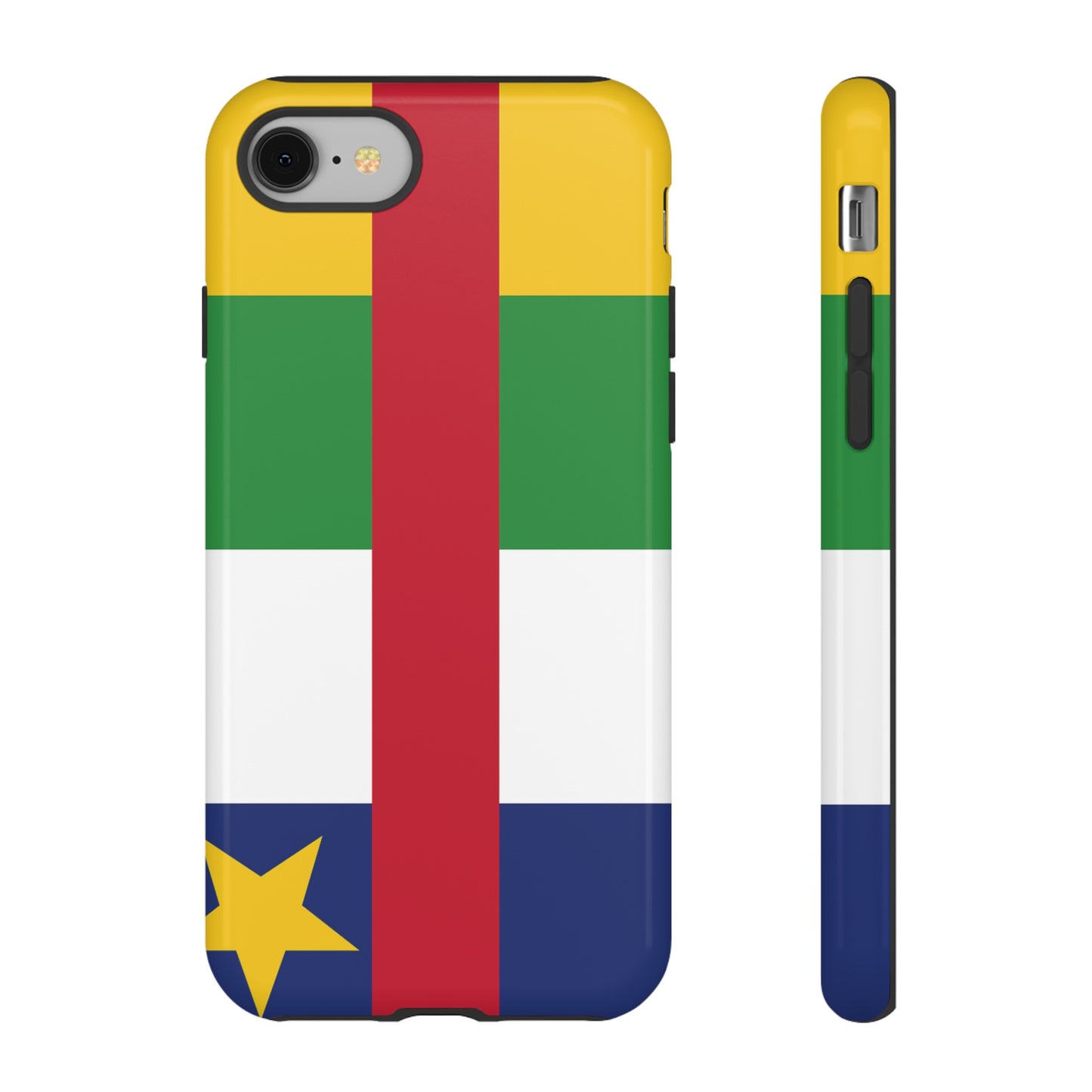 Central African Republic Flag Phone Case | iPhone 15 Plus/ Pro, 14, 13, 12| Google Pixel 7, Pro, 5| Samsung Galaxy S23 All Major Phone Models