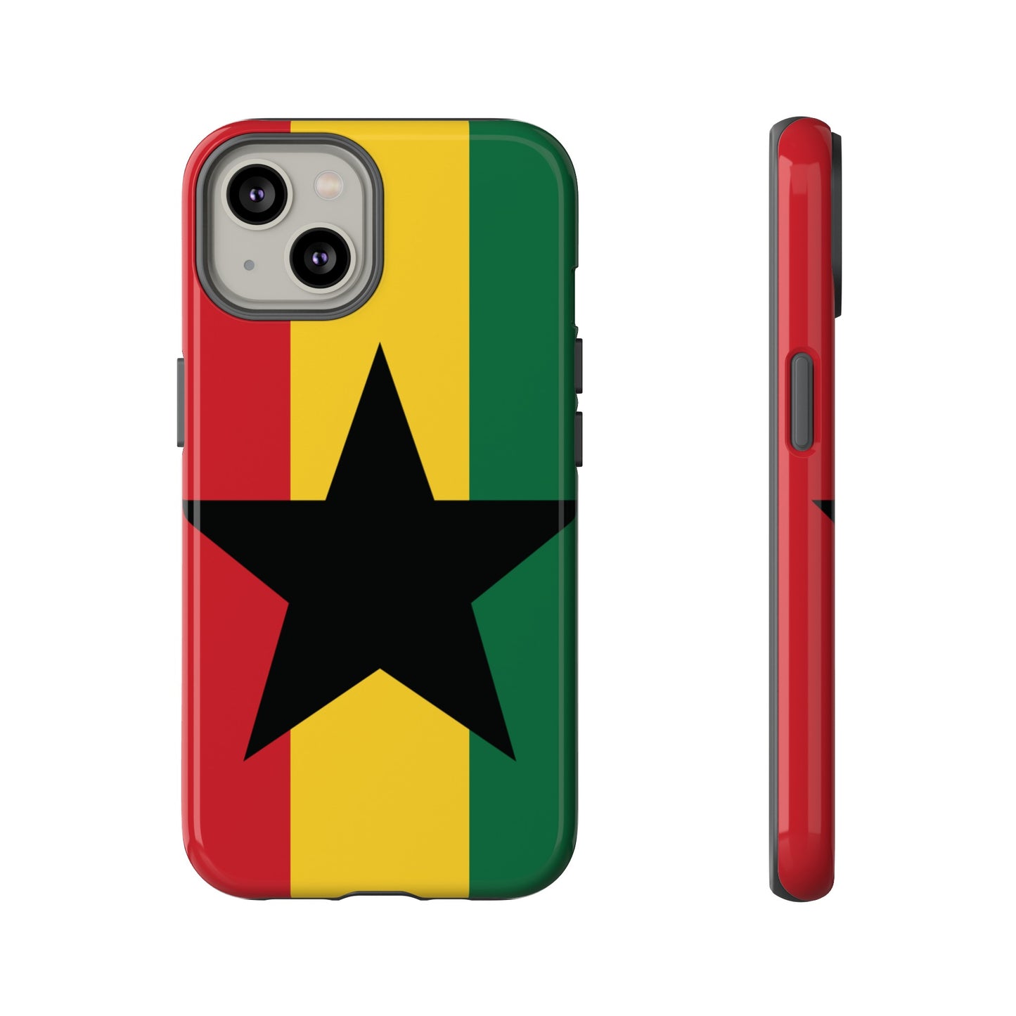 Ghana Flag Phone Case | iPhone 15 Plus/ Pro, 14, 13, 12| Google Pixel 7, Pro, 5| Samsung Galaxy S23 All Major Phone Models