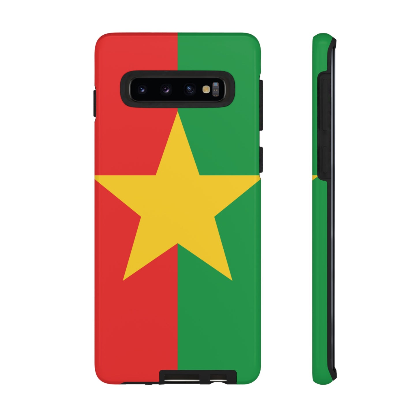 Burkina Faso Flag Phone Case | iPhone 15 Plus/ Pro, 14, 13, 12| Google Pixel 7, Pro, 5| Samsung Galaxy S23 All Major Phone Models