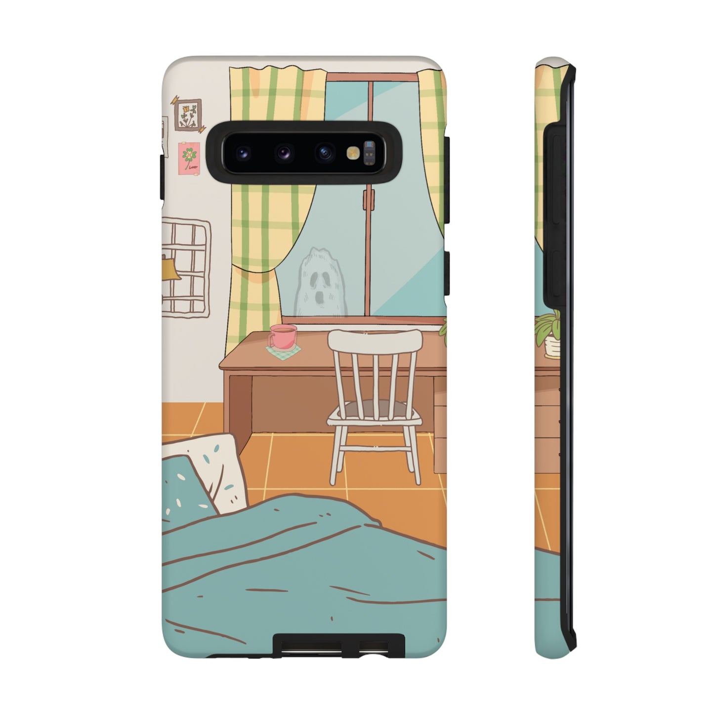 Ghost At The Window Wallpaper Phone Case | iPhone 15 Plus/ Pro, 14, 13, 12| Google Pixel 7, Pro, 5| Samsung Galaxy S23 All Major Phone Models