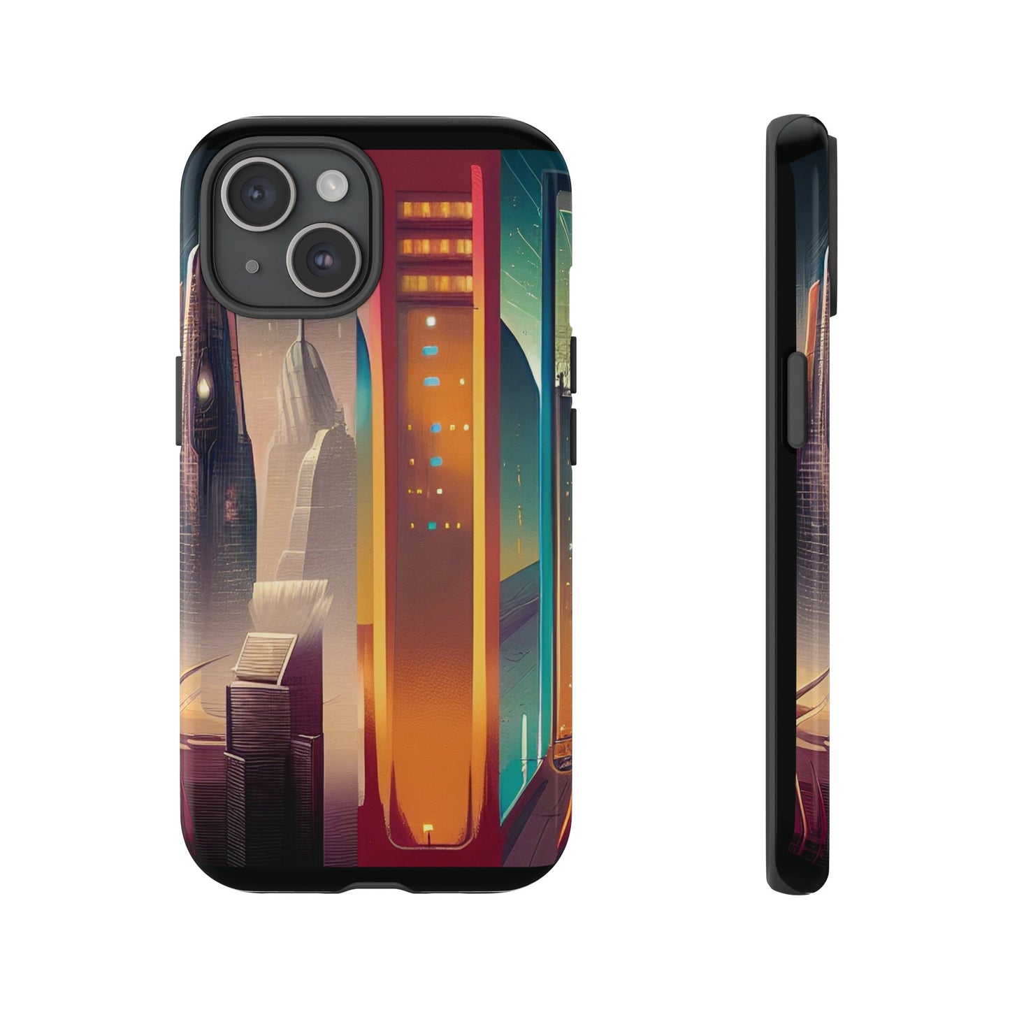 Sci-Fi  Buildings Wallpaper Phone Case | iPhone 15 Plus/ Pro, 14, 13, 12| Google Pixel 7, Pro, 5| Samsung Galaxy S23 All Major Phone Models