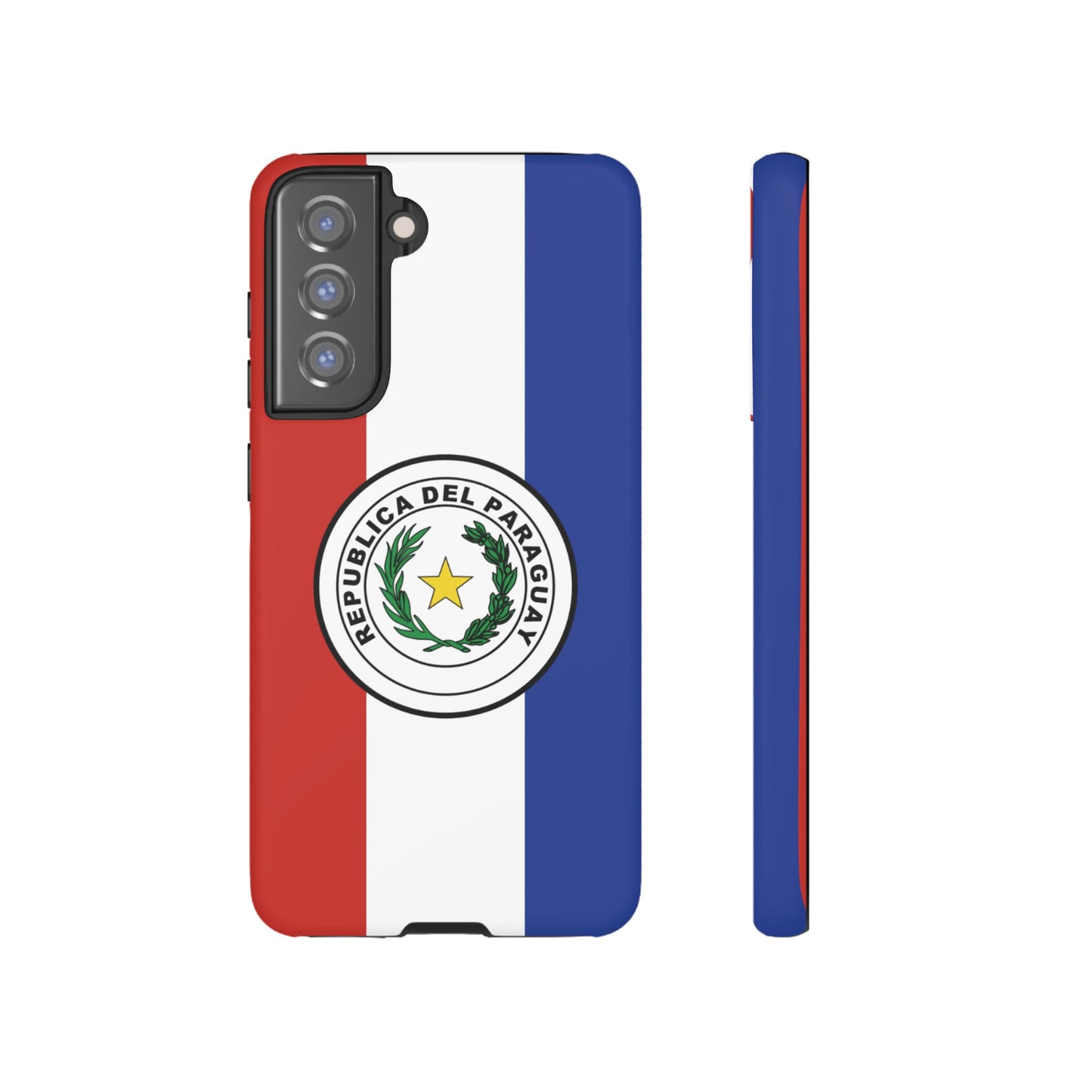 Paraguay Flag Phone Case | iPhone 15 Plus/ Pro, 14, 13, 12| Google Pixel 7, Pro, 5| Samsung Galaxy S23 All Major Phone Models