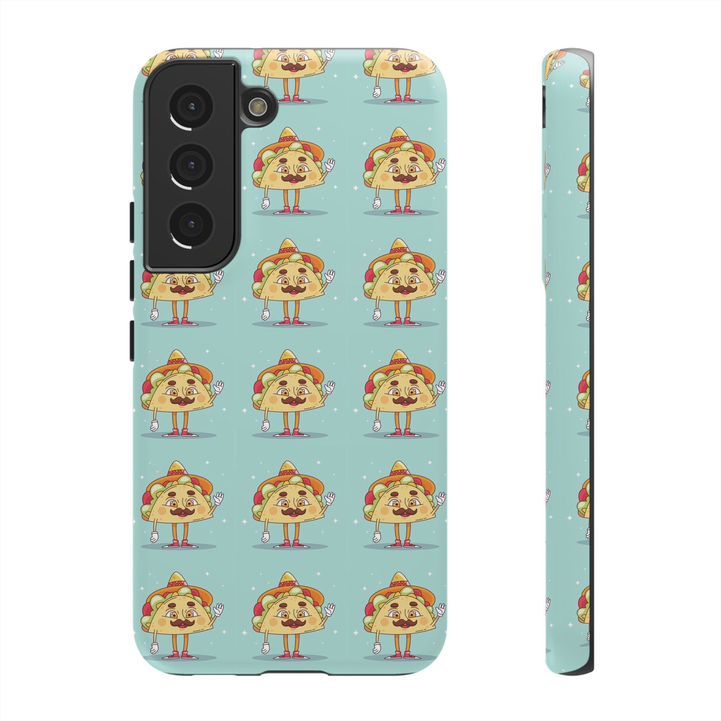 Taco Wallpaper Phone Case | iPhone 15 Plus/ Pro, 14, 13, 12| Google Pixel 7, Pro, 5| Samsung Galaxy S23 All Major Phone Models