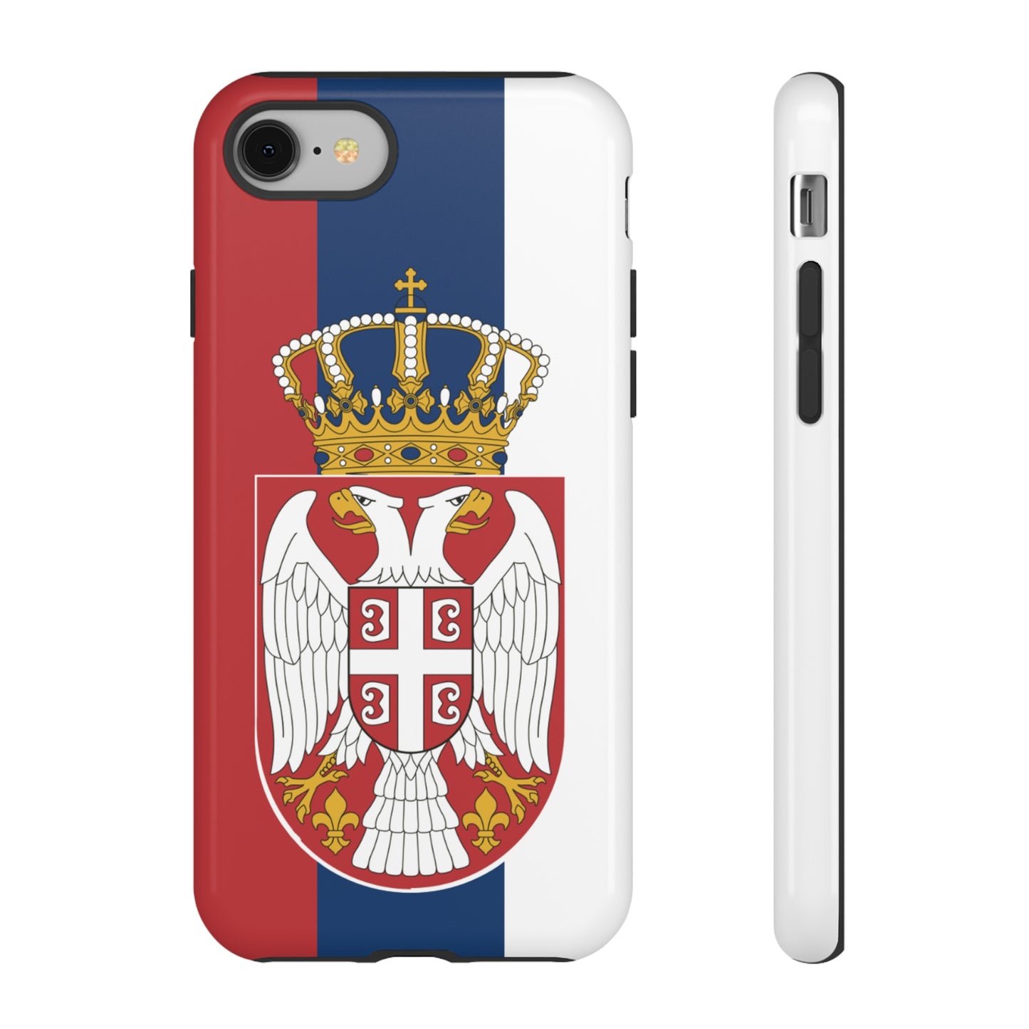 Serbia Flag Phone Case | iPhone 15 Plus/ Pro, 14, 13, 12| Google Pixel 7, Pro, 5| Samsung Galaxy S23 All Major Phone Models