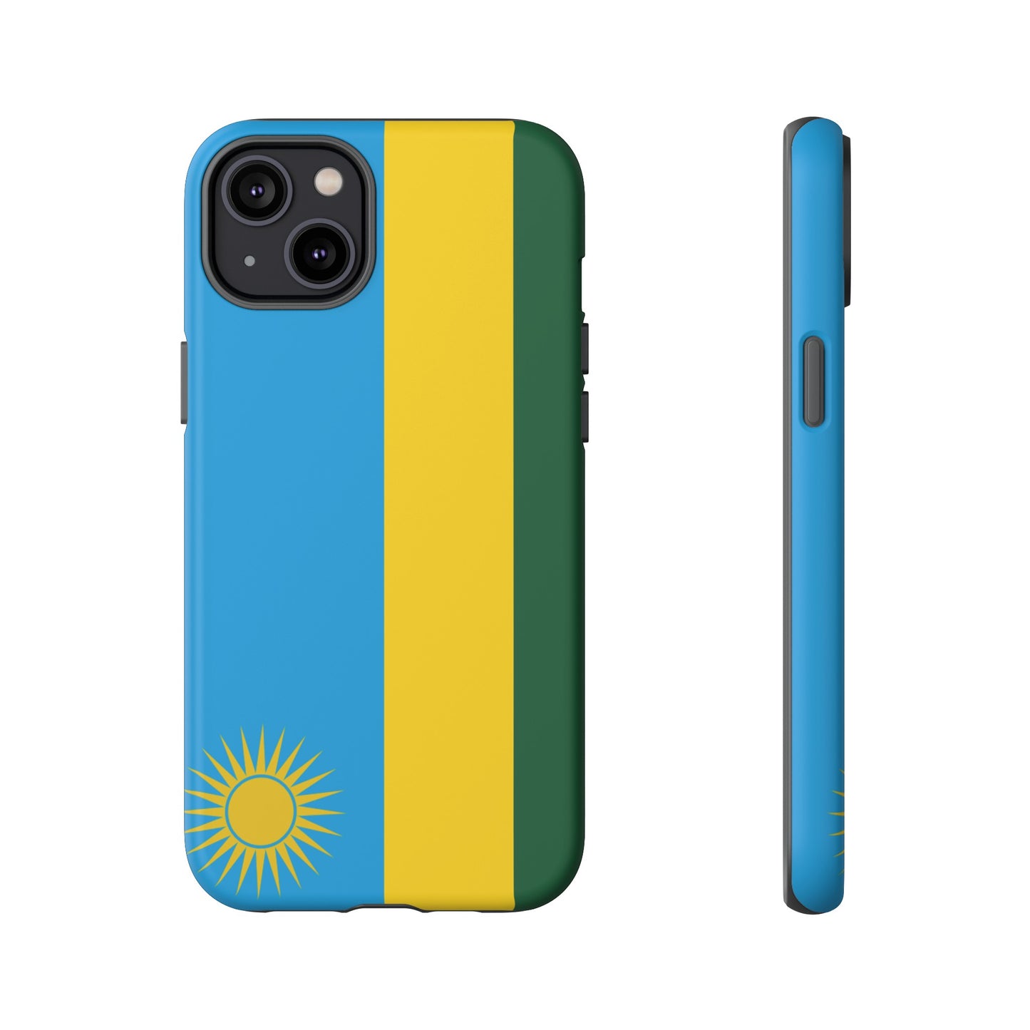 Rwanda Flag Phone Case | iPhone 15 Plus/ Pro, 14, 13, 12| Google Pixel 7, Pro, 5| Samsung Galaxy S23 All Major Phone Models