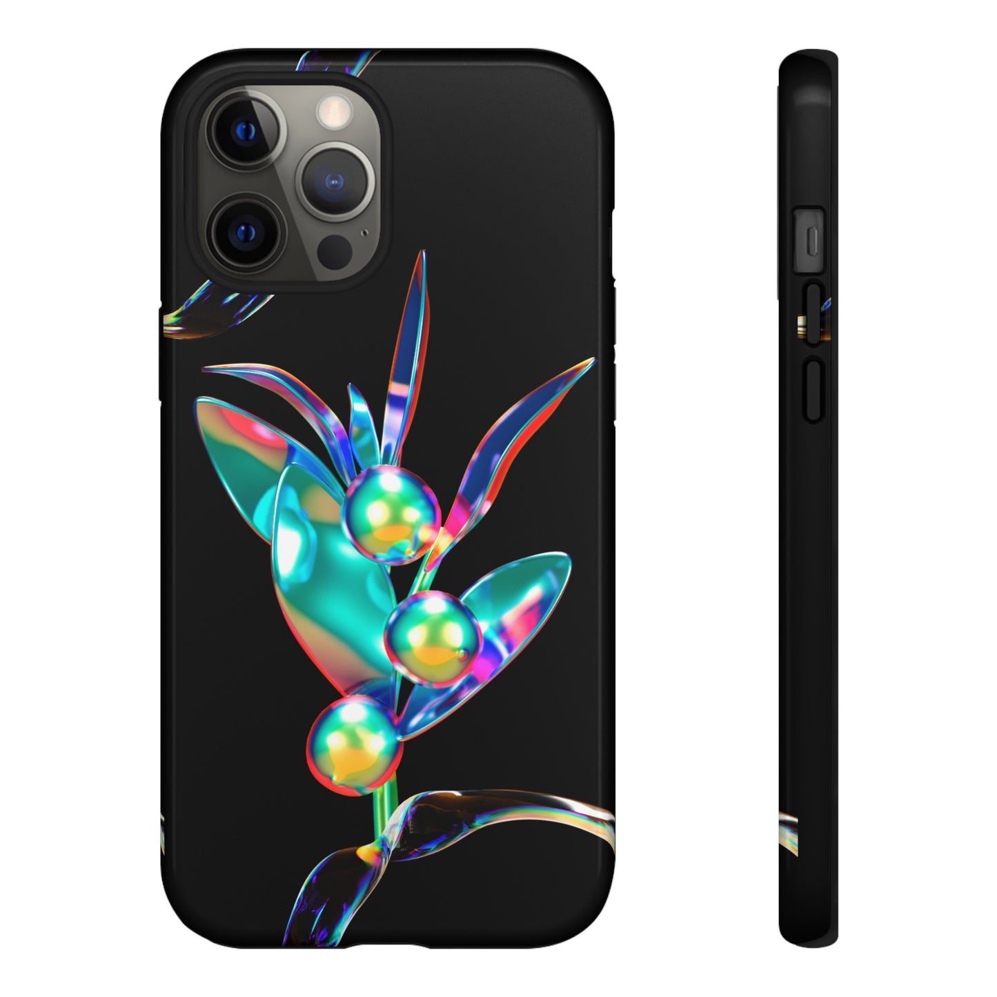 Psychedelic Flower Wallpaper Phone Case | iPhone 15 Plus/ Pro, 14, 13, 12| Google Pixel 7, Pro, 5| Samsung Galaxy S23 All Major Phone Models