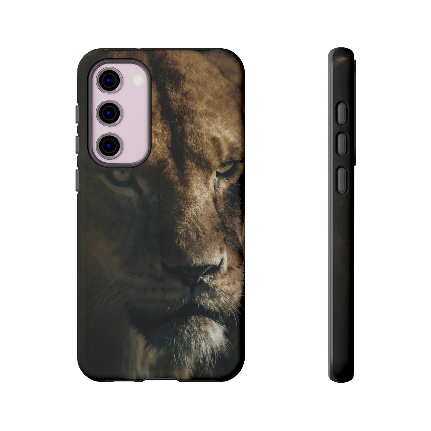 Lion Wallpaper Phone Case | iPhone 15 Plus/ Pro, 14, 13, 12| Google Pixel 7, Pro, 5| Samsung Galaxy S23 All Major Phone Models