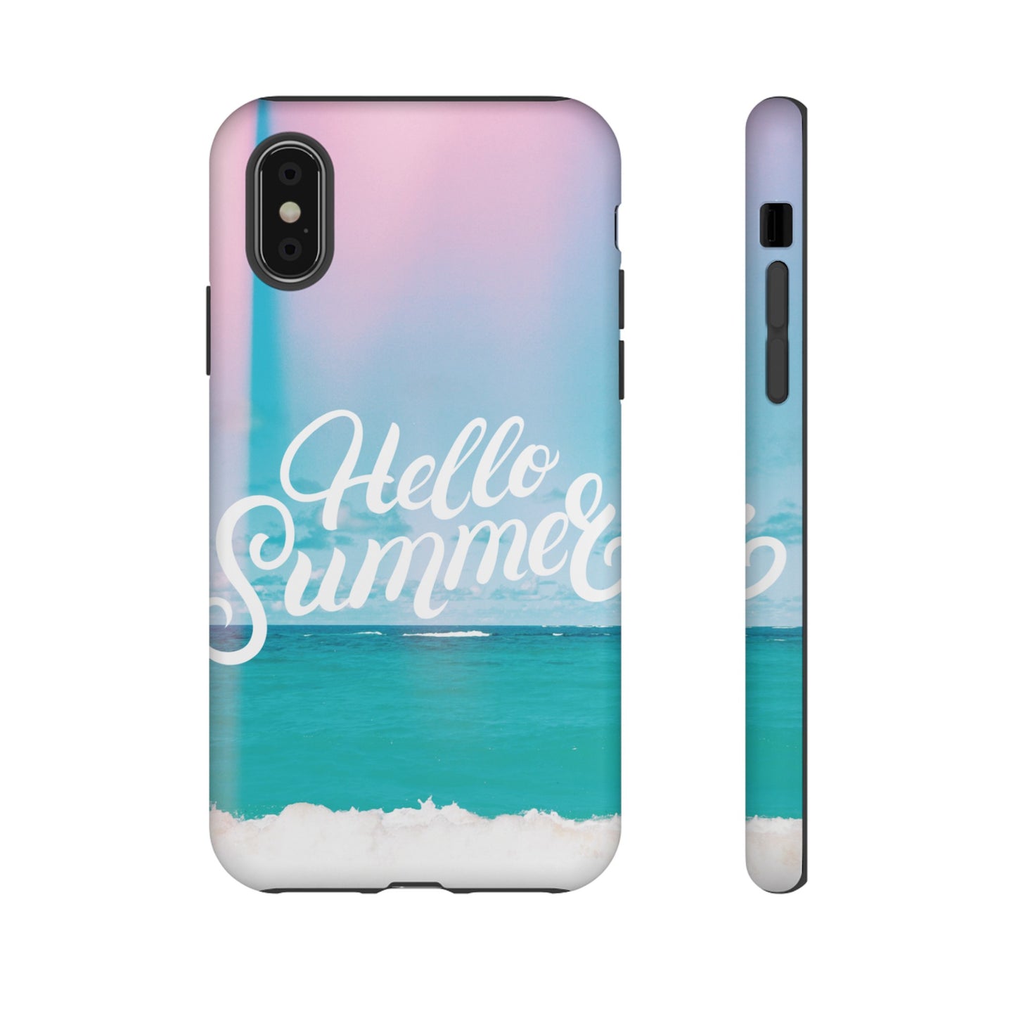 Hello Summer Wallpaper Phone Case | iPhone 15 Plus/ Pro, 14, 13, 12| Google Pixel 7, Pro, 5| Samsung Galaxy S23 All Major Phone Models