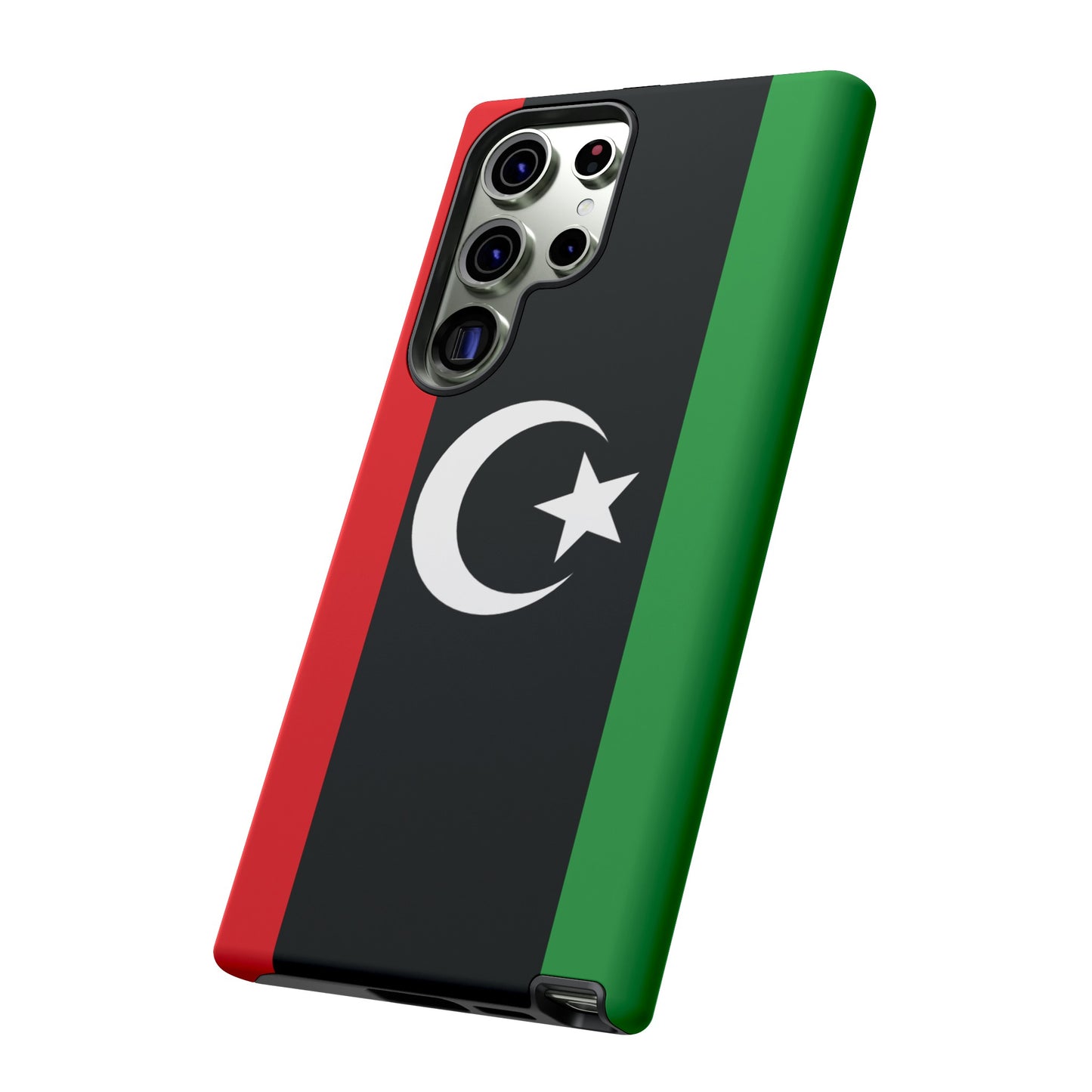 Libya Flag Phone Case | iPhone 15 Plus/ Pro, 14, 13, 12| Google Pixel 7, Pro, 5| Samsung Galaxy S23 All Major Phone Models