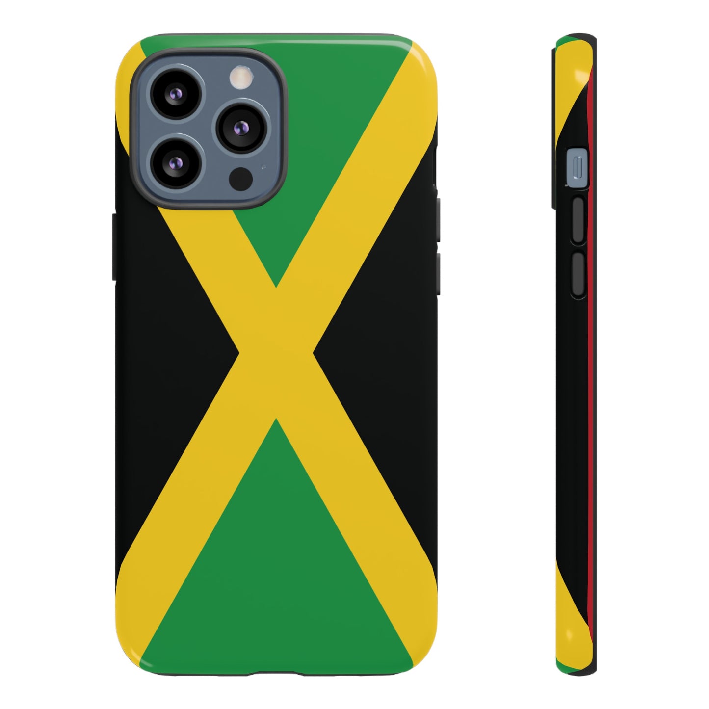 Jamaica Flag Phone Case | iPhone 15 Plus/ Pro, 14, 13, 12| Google Pixel 7, Pro, 5| Samsung Galaxy S23 All Major Phone Models