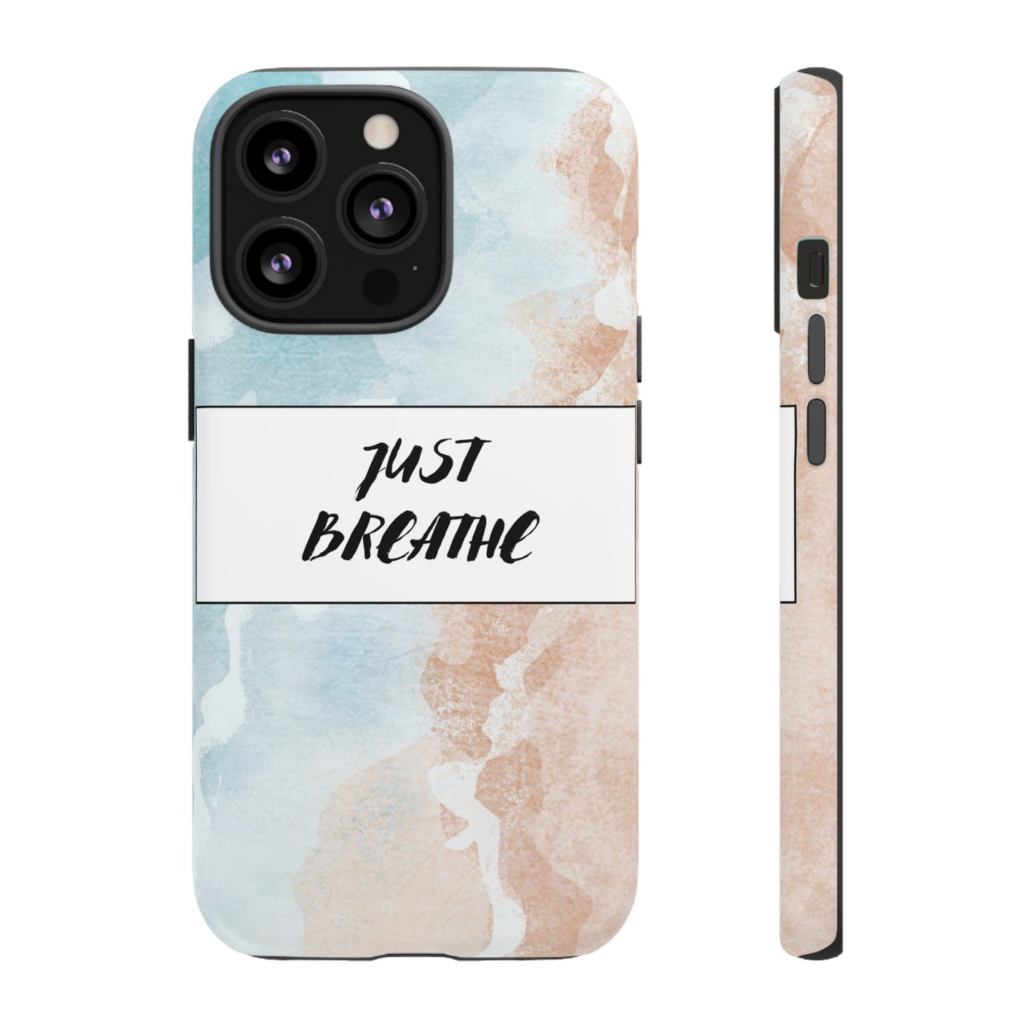 Just Breathe Phone Case | iPhone 15 Plus/ Pro, 14, 13, 12| Google Pixel 7, Pro, 5| Samsung Galaxy S23 All Major Phone Models