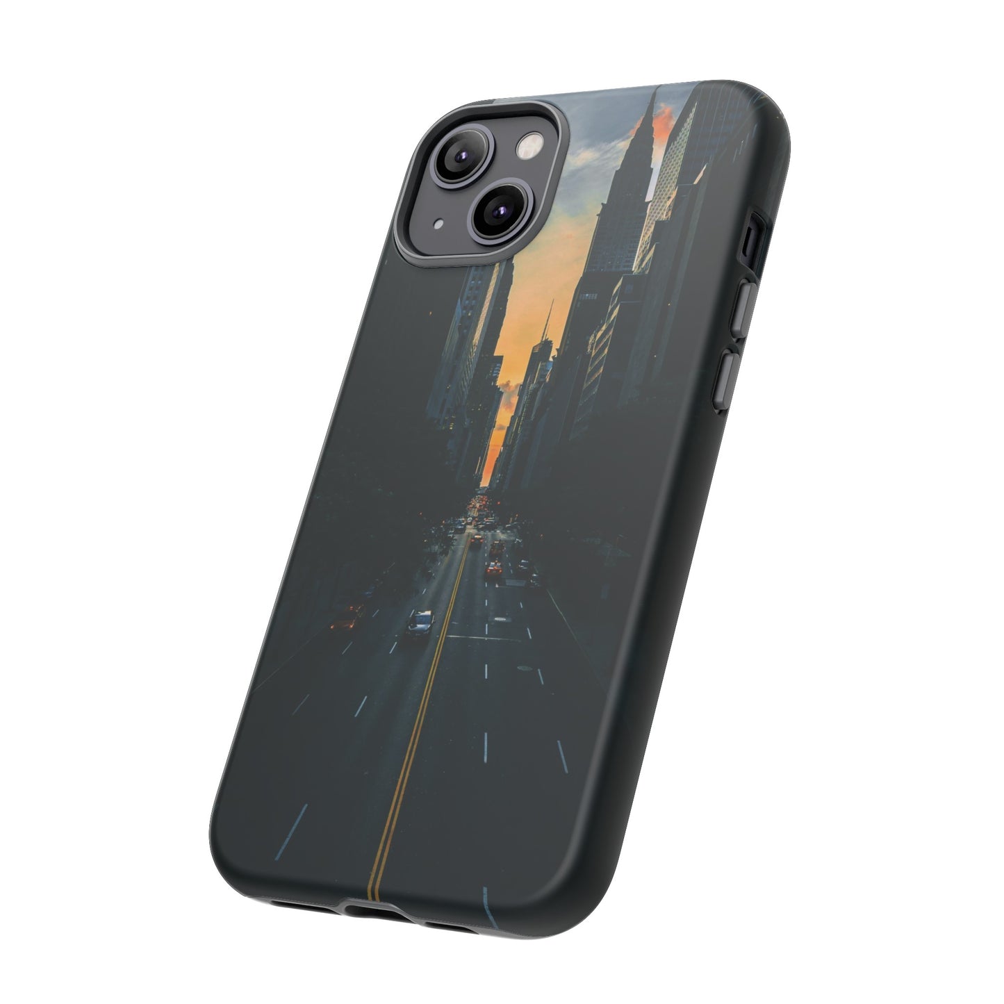 City Sunset Wallpaper Phone Case | iPhone 15 Plus/ Pro, 14, 13, 12| Google Pixel 7, Pro, 5| Samsung Galaxy S23 All Major Phone Models