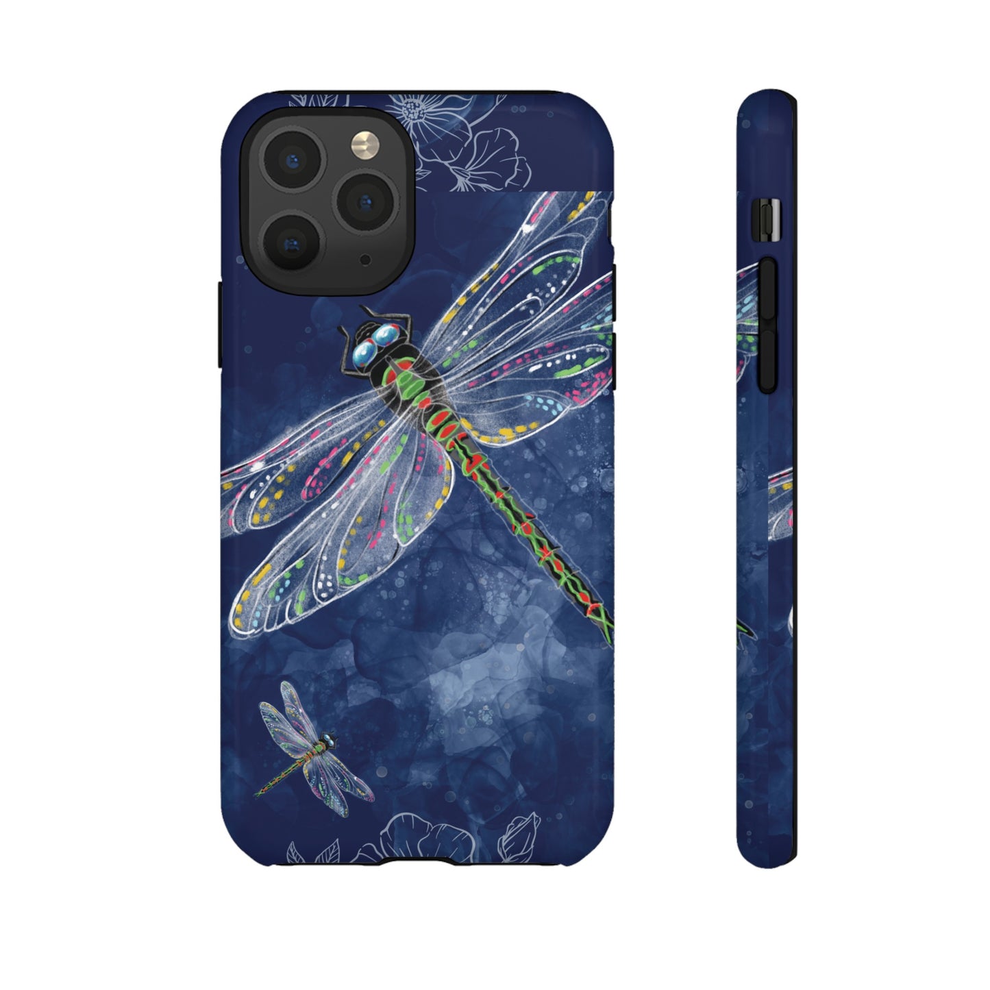 Dragonfly Wallpaper Phone Case | iPhone 15 Plus/ Pro, 14, 13, 12| Google Pixel 7, Pro, 5| Samsung Galaxy S23 All Major Phone Models