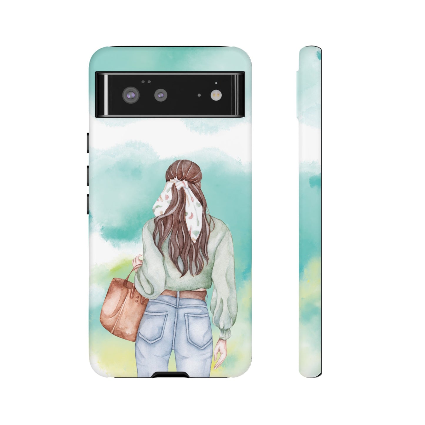 Girl Wallpaper Phone Case | iPhone 15 Plus/ Pro, 14, 13, 12| Google Pixel 7, Pro, 5| Samsung Galaxy S23 All Major Phone Models