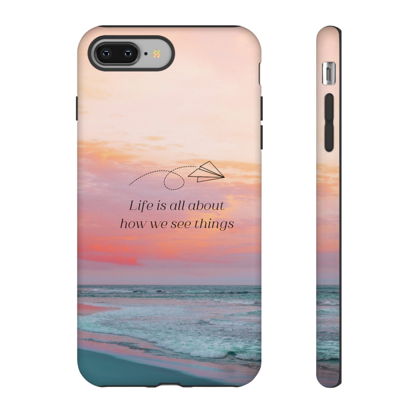 Thoughts at Sunset Phone Case | iPhone 15 Plus/ Pro, 14, 13, 12| Google Pixel 7, Pro, 5| Samsung Galaxy S23 All Major Phone Models