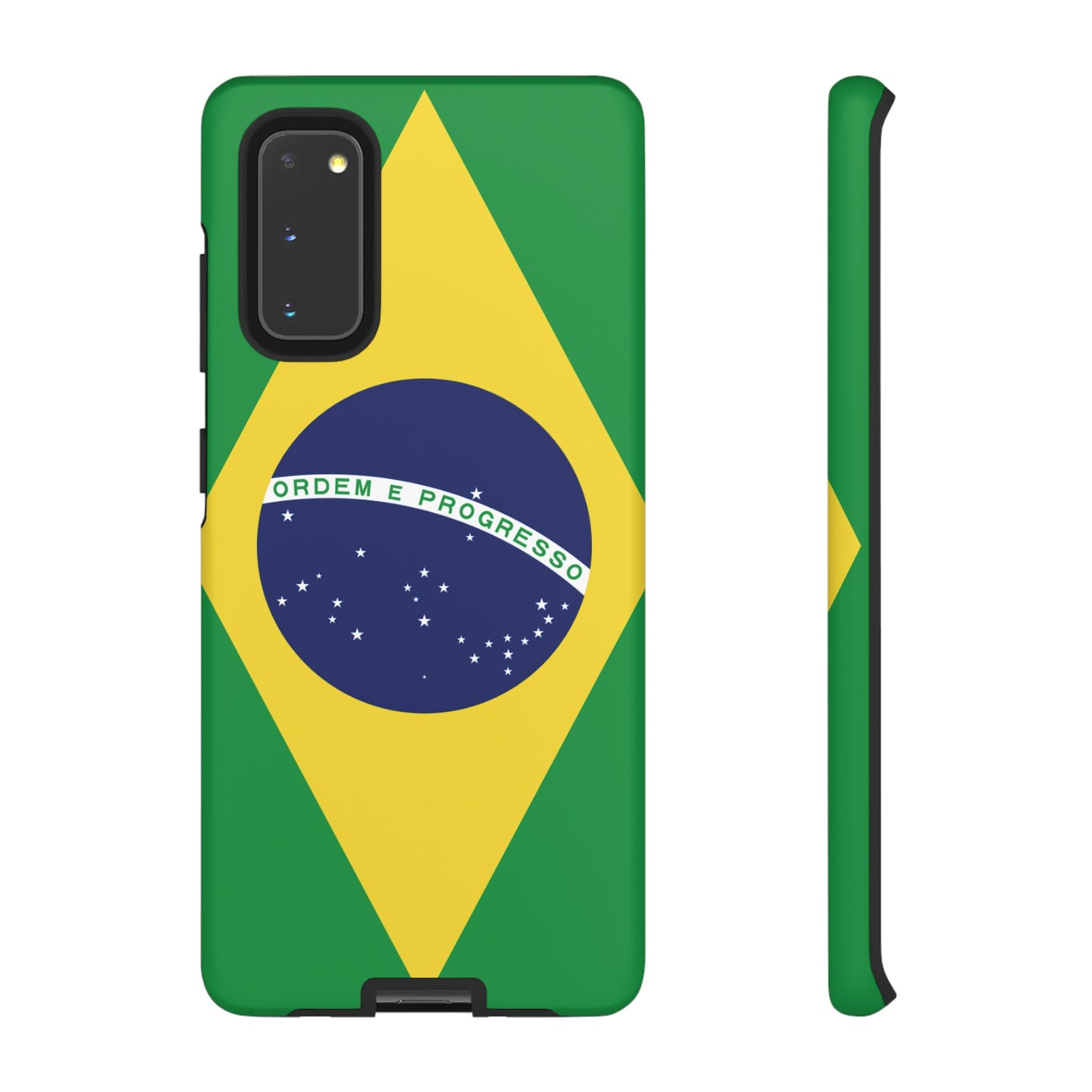 Brazil Flag Phone Case | iPhone 15 Plus/ Pro, 14, 13, 12| Google Pixel 7, Pro, 5| Samsung Galaxy S23 All Major Phone Models