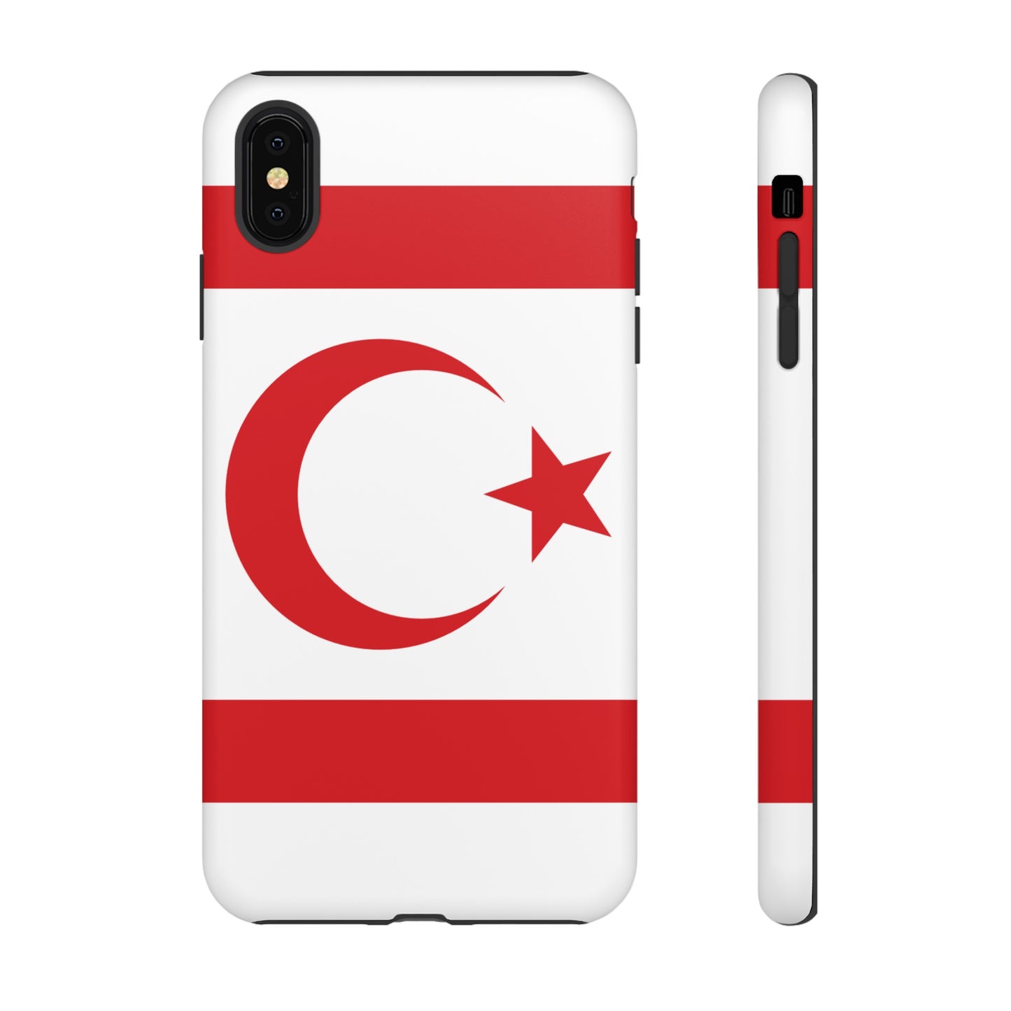 Northern Cyprus Flag Phone Case | iPhone 15 Plus/ Pro, 14, 13, 12| Google Pixel 7, Pro, 5| Samsung Galaxy S23 All Major Phone Models