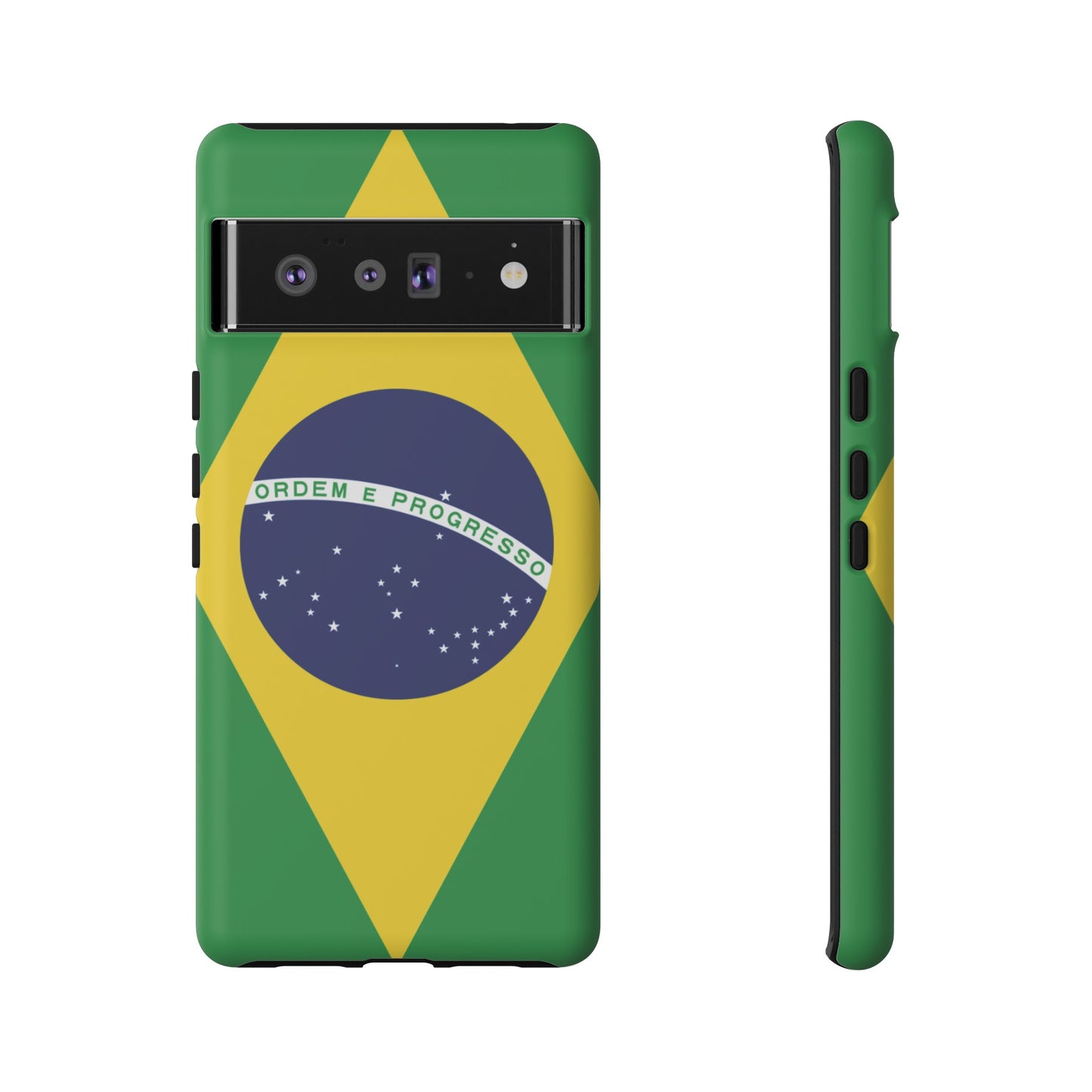 Brazil Flag Phone Case | iPhone 15 Plus/ Pro, 14, 13, 12| Google Pixel 7, Pro, 5| Samsung Galaxy S23 All Major Phone Models