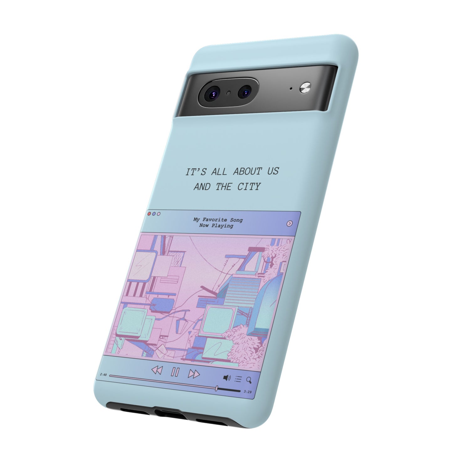 Us And The City Phone Case | iPhone 15 Plus/ Pro, 14, 13, 12| Google Pixel 7, Pro, 5| Samsung Galaxy S23 All Major Phone Models