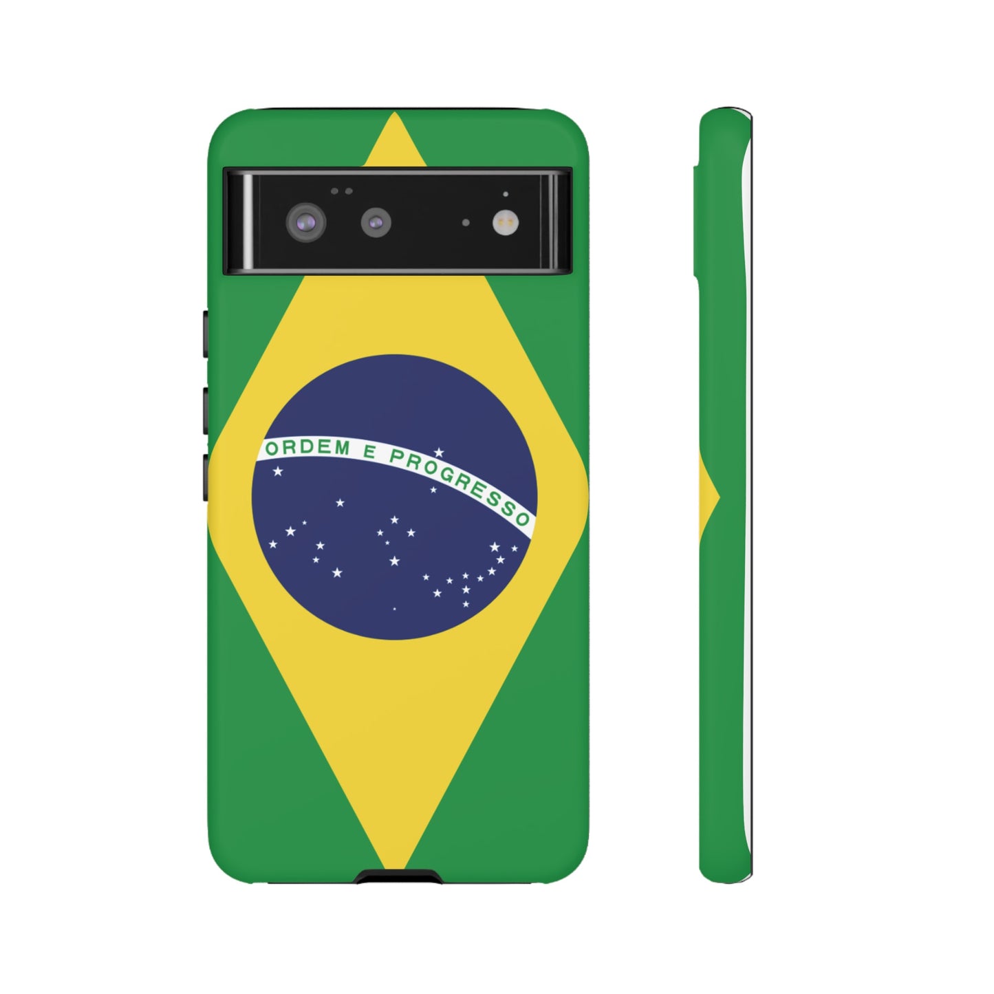 Brazil Flag Phone Case | iPhone 15 Plus/ Pro, 14, 13, 12| Google Pixel 7, Pro, 5| Samsung Galaxy S23 All Major Phone Models