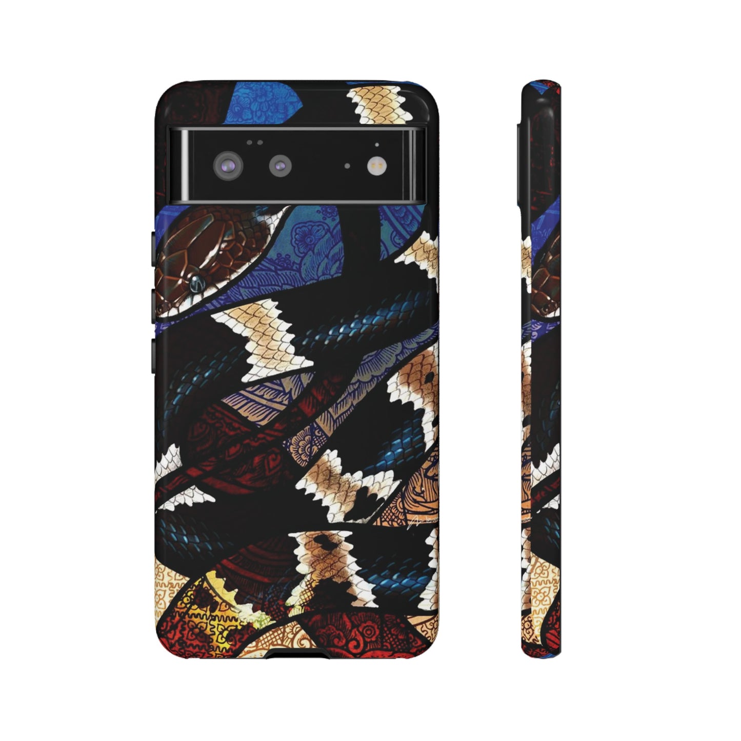 Snake Wallpaper Phone Case | iPhone 15 Plus/ Pro, 14, 13, 12| Google Pixel 7, Pro, 5| Samsung Galaxy S23 All Major Phone Models