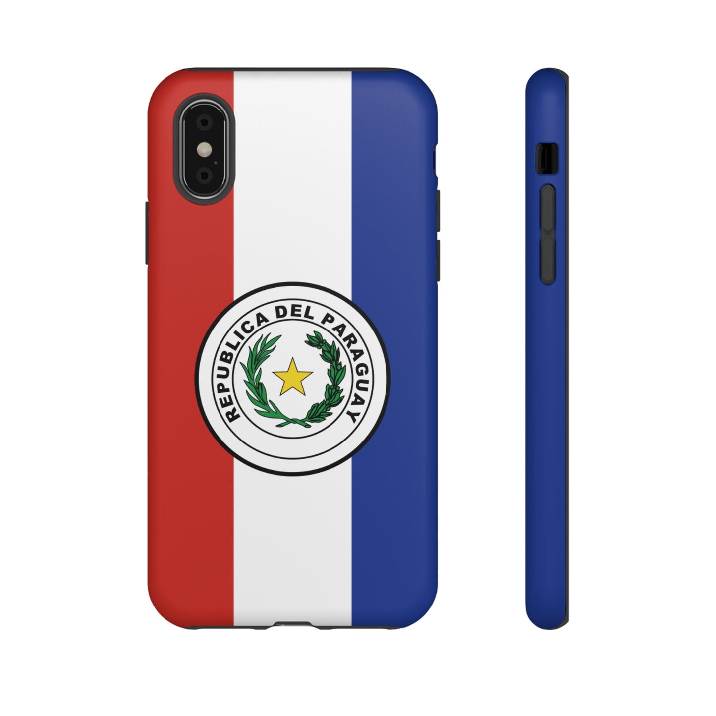 Paraguay Flag Phone Case | iPhone 15 Plus/ Pro, 14, 13, 12| Google Pixel 7, Pro, 5| Samsung Galaxy S23 All Major Phone Models