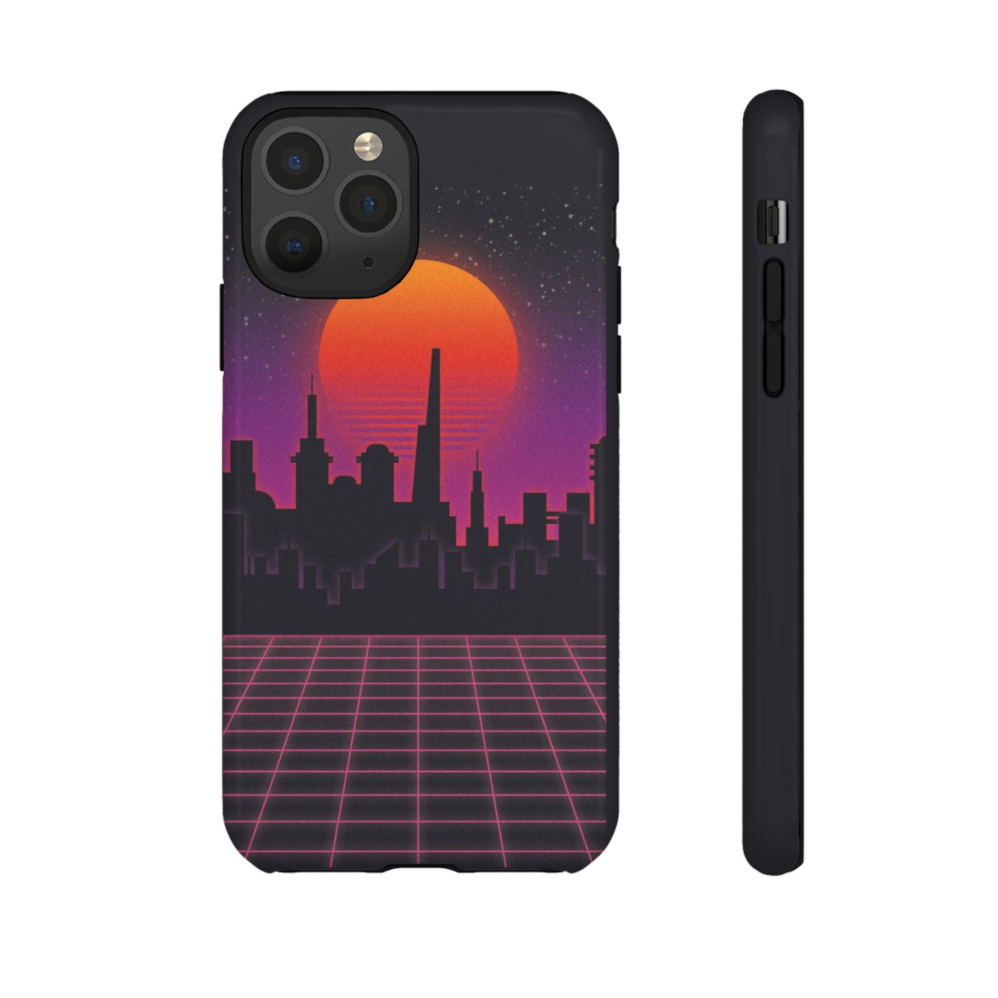 Retro City Phone Case | iPhone 15 Plus/ Pro, 14, 13, 12| Google Pixel 7, Pro, 5| Samsung Galaxy S23 All Major Phone Models