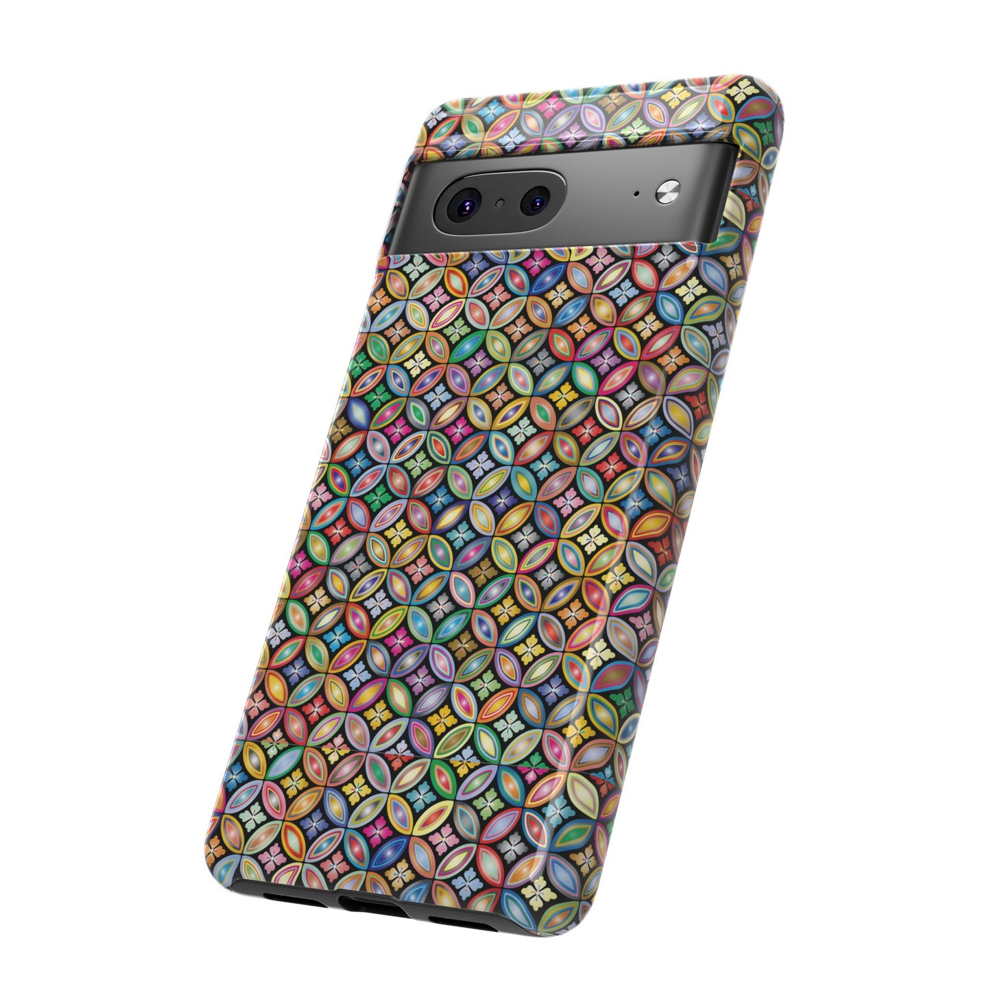 Geometric Pattern Wallpaper Phone Case | iPhone 15 Plus/ Pro, 14, 13, 12| Google Pixel 7, Pro, 5| Samsung Galaxy S23 All Major Phone Models