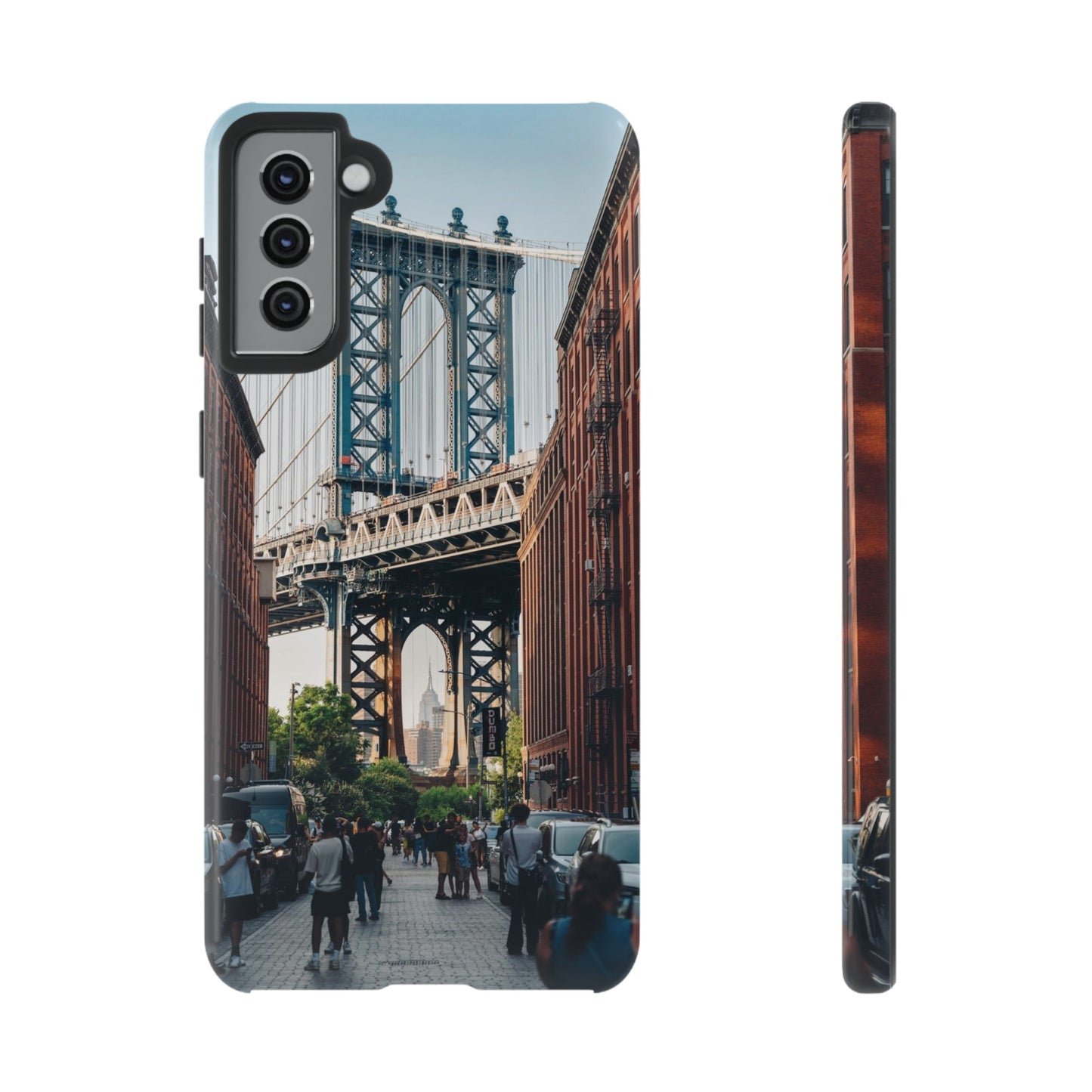 Stunning Brooklyn Bridge Wallpaper Phone Case | iPhone 15 Plus/ Pro, 14, 13, 12| Google Pixel 7, Pro, 5| Samsung Galaxy S23 All Major Phone Models