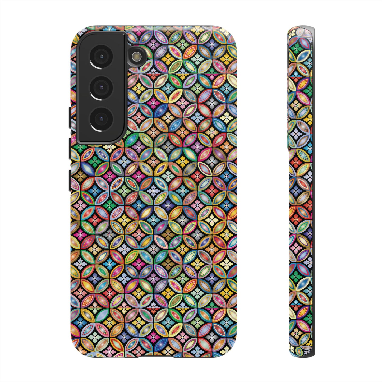 Geometric Pattern Wallpaper Phone Case | iPhone 15 Plus/ Pro, 14, 13, 12| Google Pixel 7, Pro, 5| Samsung Galaxy S23 All Major Phone Models