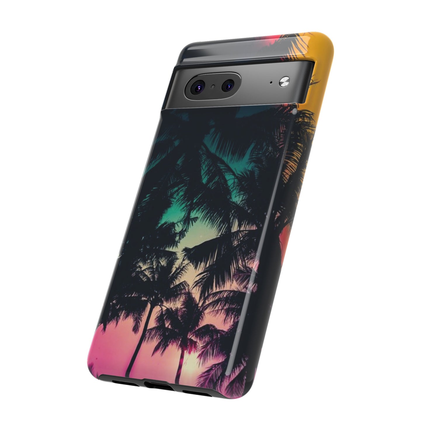 Palm Trees Wallpaper Phone Case | iPhone 15 Plus/ Pro, 14, 13, 12| Google Pixel 7, Pro, 5| Samsung Galaxy S23 All Major Phone Models