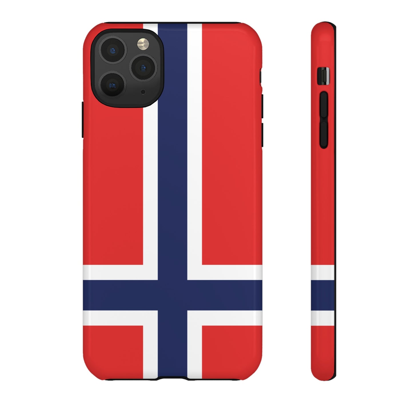 Norway Flag Phone Case | iPhone 15 Plus/ Pro, 14, 13, 12| Google Pixel 7, Pro, 5| Samsung Galaxy S23 All Major Phone Models