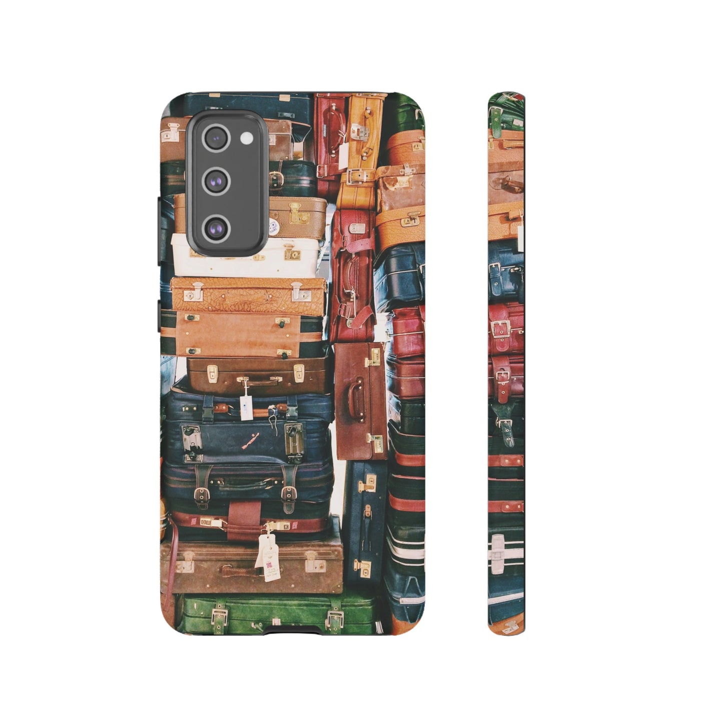 Suitcase Wallpaper Phone Case | iPhone 15 Plus/ Pro, 14, 13, 12| Google Pixel 7, Pro, 5| Samsung Galaxy S23 All Major Phone Models