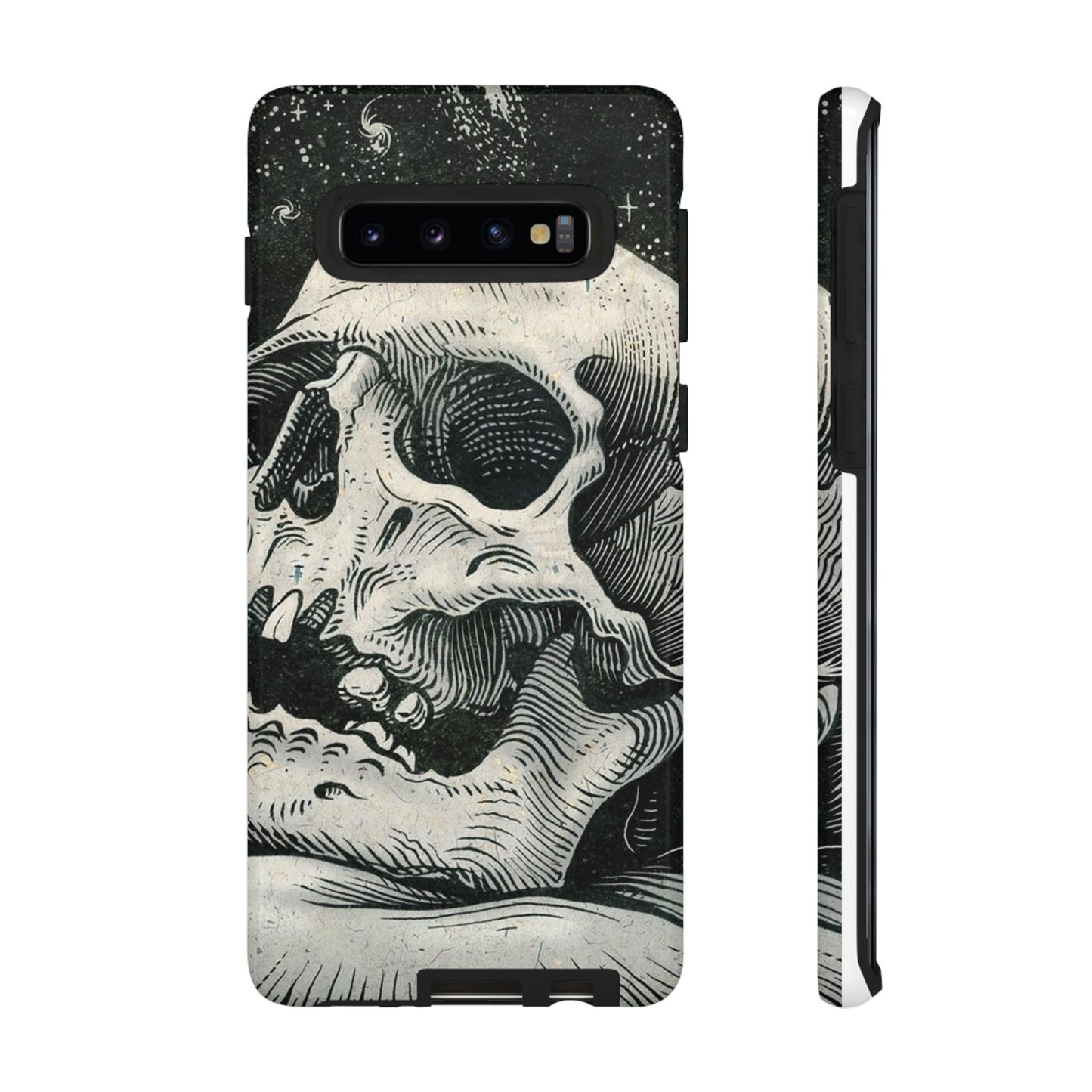 Skull Wallpaper Phone Case | iPhone 15 Plus/ Pro, 14, 13, 12| Google Pixel 7, Pro, 5| Samsung Galaxy S23 All Major Phone Models