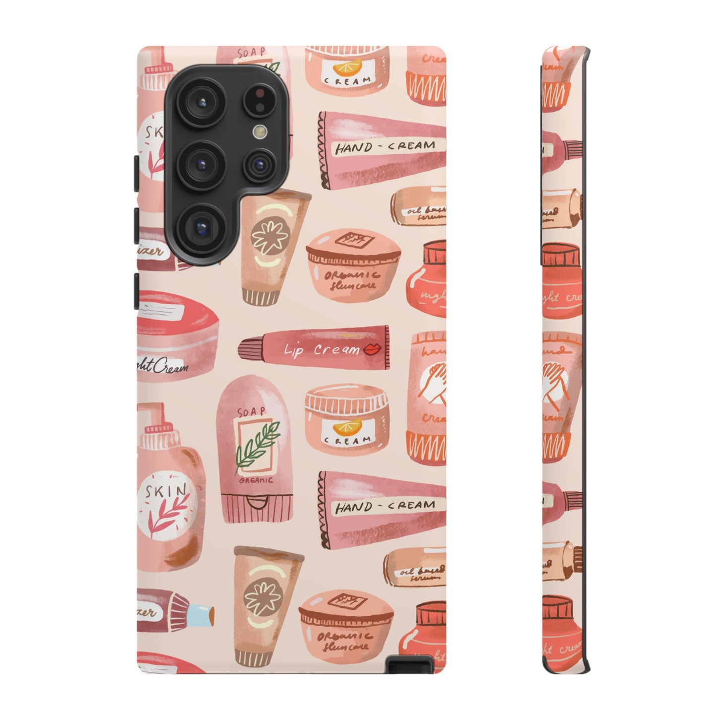 Skin Care Wallpaper Phone Case | iPhone 15 Plus/ Pro, 14, 13, 12| Google Pixel 7, Pro, 5| Samsung Galaxy S23 All Major Phone Models