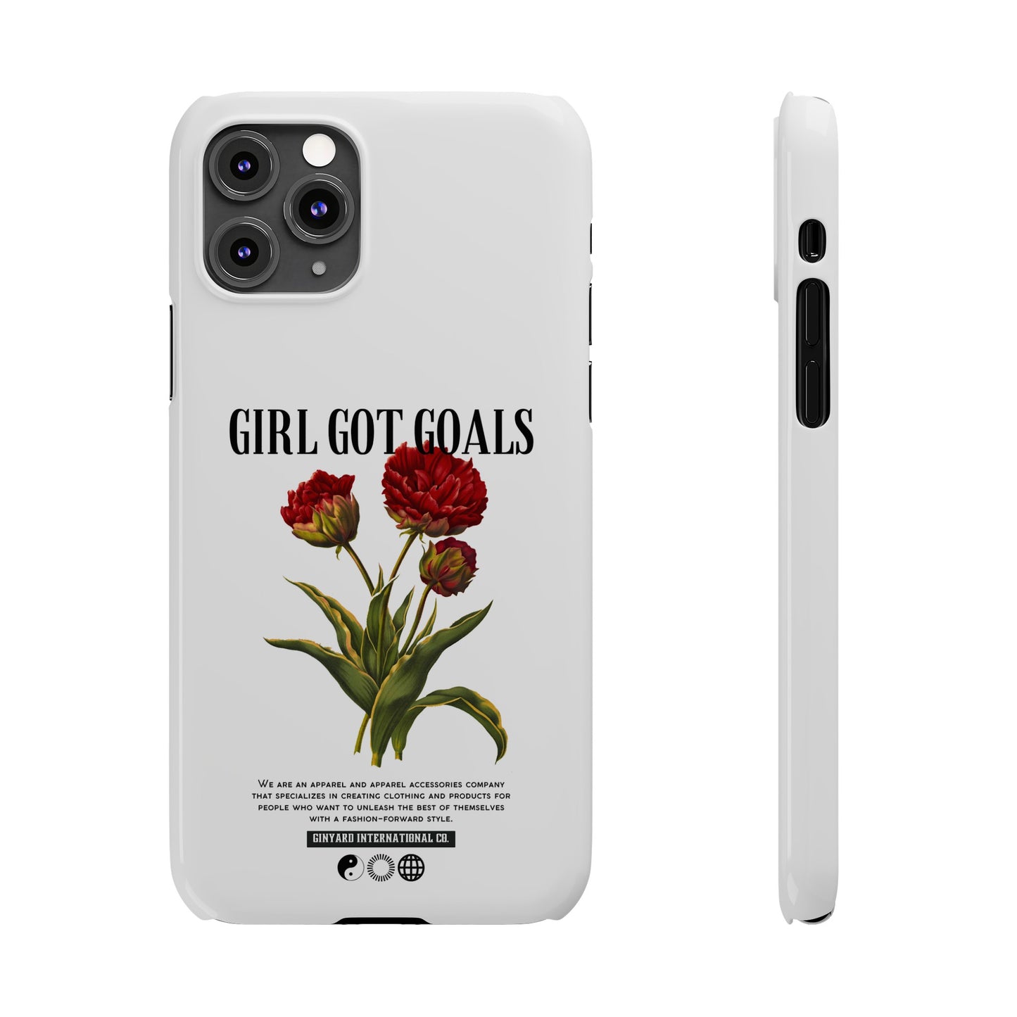 Girl Got Goals Phone Case | iPhone 15 Plus/ Pro, 14, 13, 12|