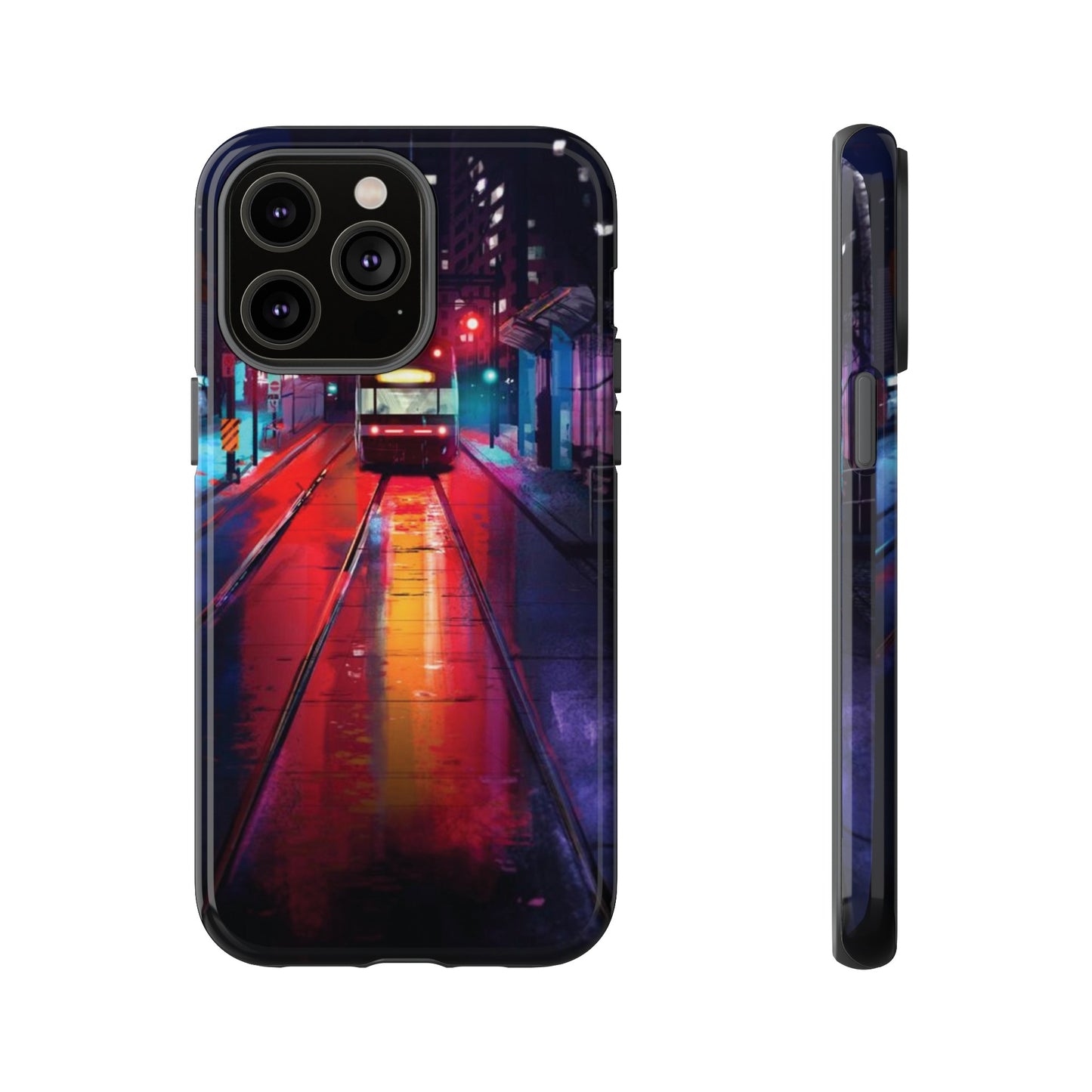 Night Train Wallpaper Phone Case | iPhone 15 Plus/ Pro, 14, 13, 12| Google Pixel 7, Pro, 5| Samsung Galaxy S23 All Major Phone Models