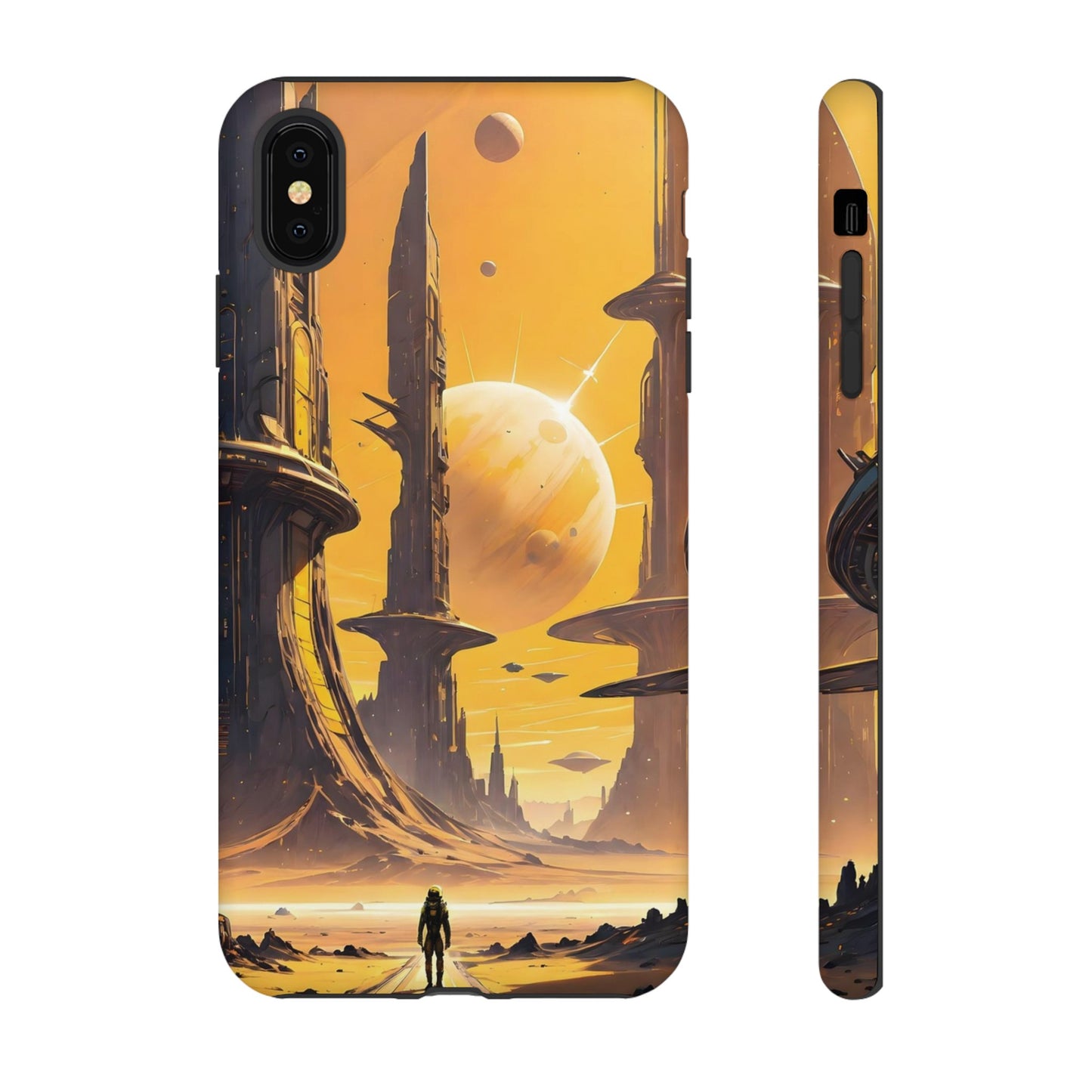 Distant Planets Sci Fi Wallpaper Phone Case | iPhone 15 Plus/ Pro, 14, 13, 12| Google Pixel 7, Pro, 5| Samsung Galaxy S23 All Major Phone Models