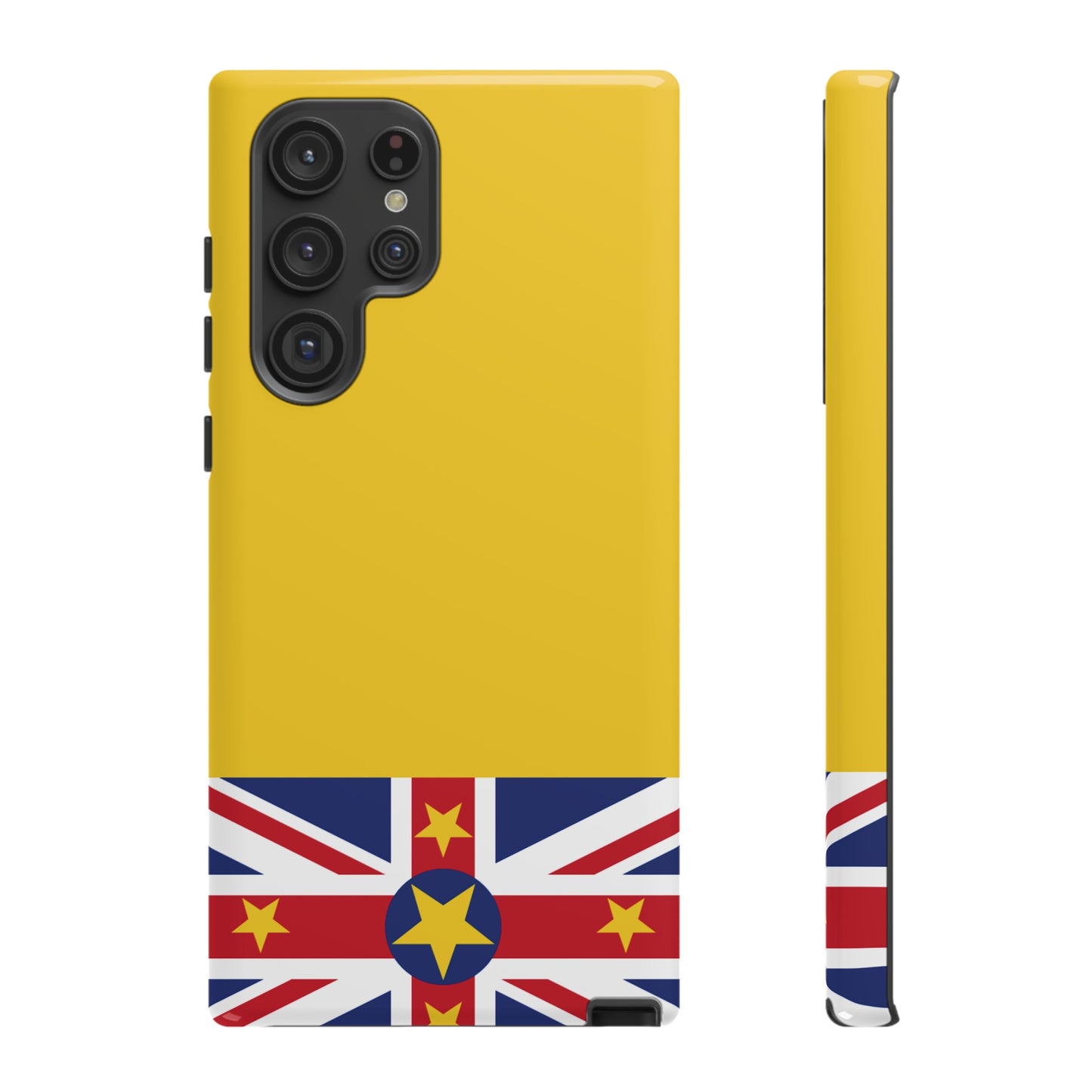 Niue New Zealand Flag Phone Case | iPhone 15 Plus/ Pro, 14, 13, 12| Google Pixel 7, Pro, 5| Samsung Galaxy S23 All Major Phone Models