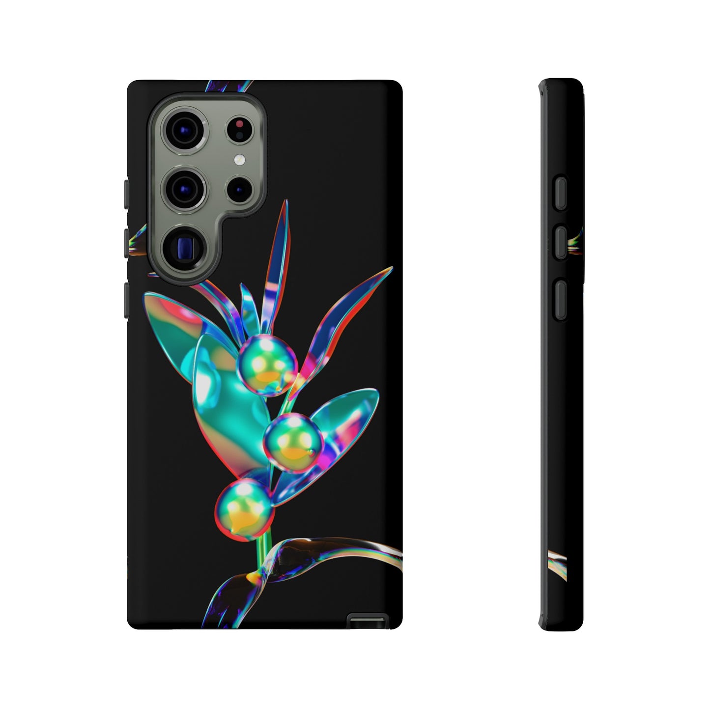 Psychedelic Flower Wallpaper Phone Case | iPhone 15 Plus/ Pro, 14, 13, 12| Google Pixel 7, Pro, 5| Samsung Galaxy S23 All Major Phone Models