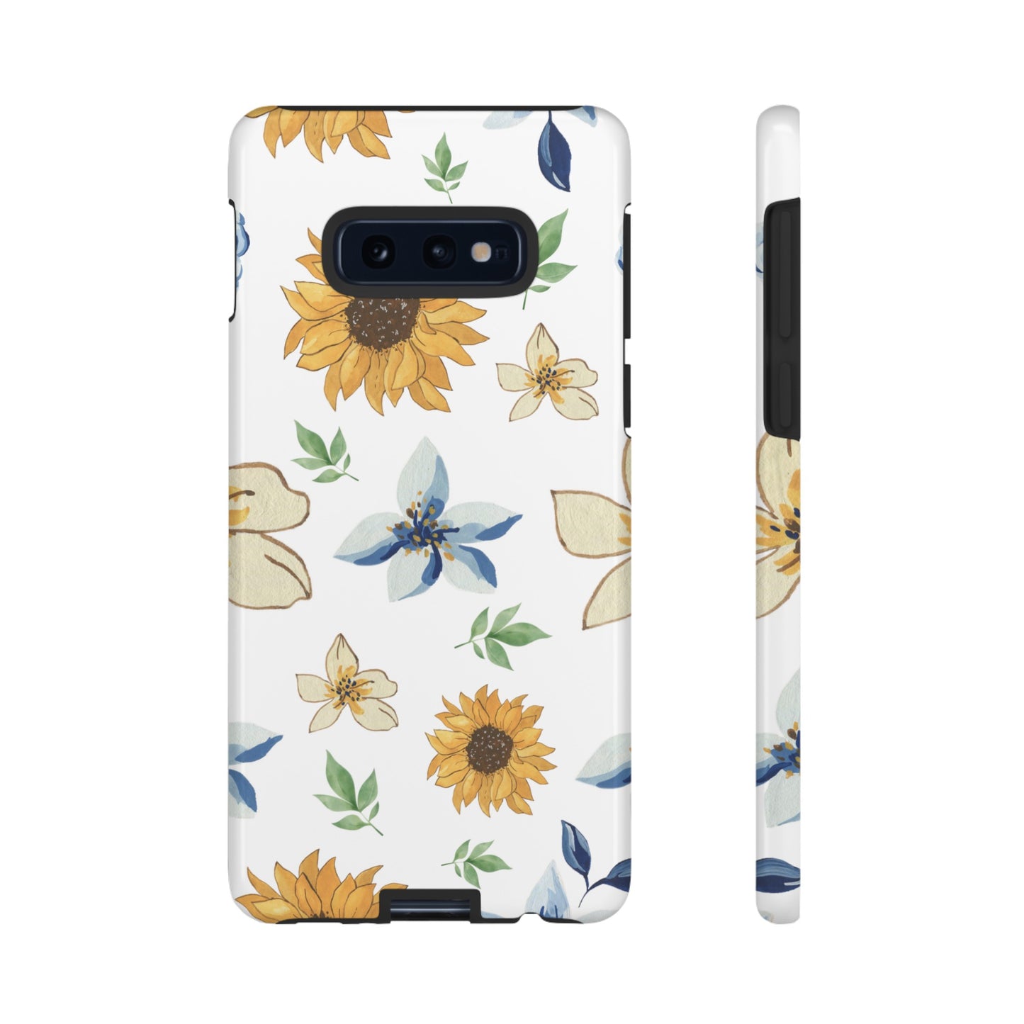 Beautiful Watercolour Flower Wallpaper Phone Case | iPhone 15 Plus/ Pro, 14, 13, 12| Google Pixel 7, Pro, 5| Samsung Galaxy S23 All Major Phone Models