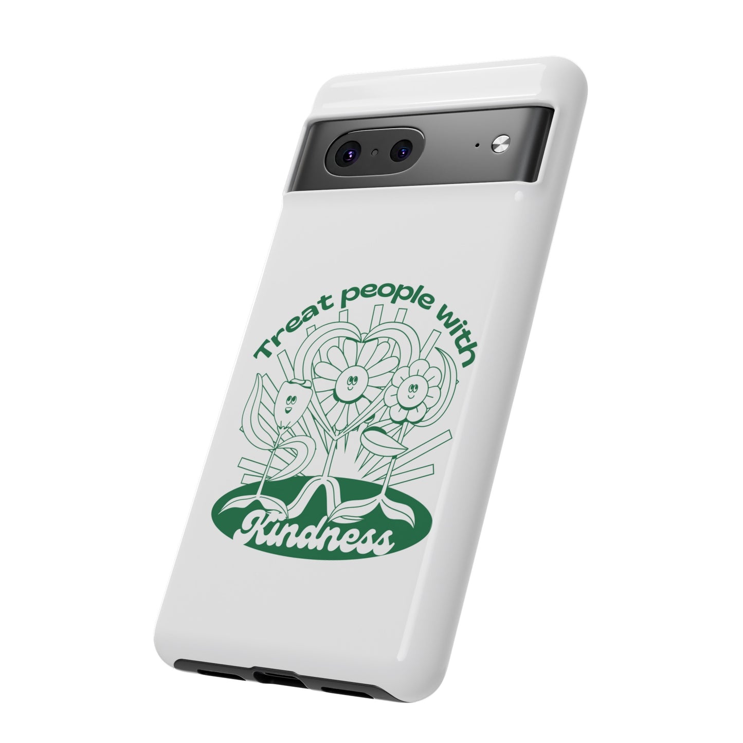 Treat People With Kindness Phone Case | iPhone 15 Plus/ Pro, 14, 13, 12| Google Pixel 7, Pro, 5| Samsung Galaxy S23 All Major Phone Models