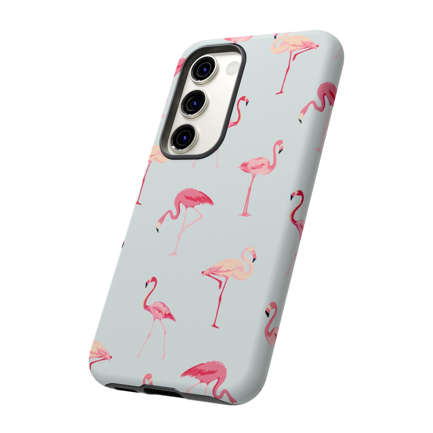 Flamingo Wallpaper Phone Case | iPhone 15 Plus/ Pro, 14, 13, 12| Google Pixel 7, Pro, 5| Samsung Galaxy S23 All Major Phone Models