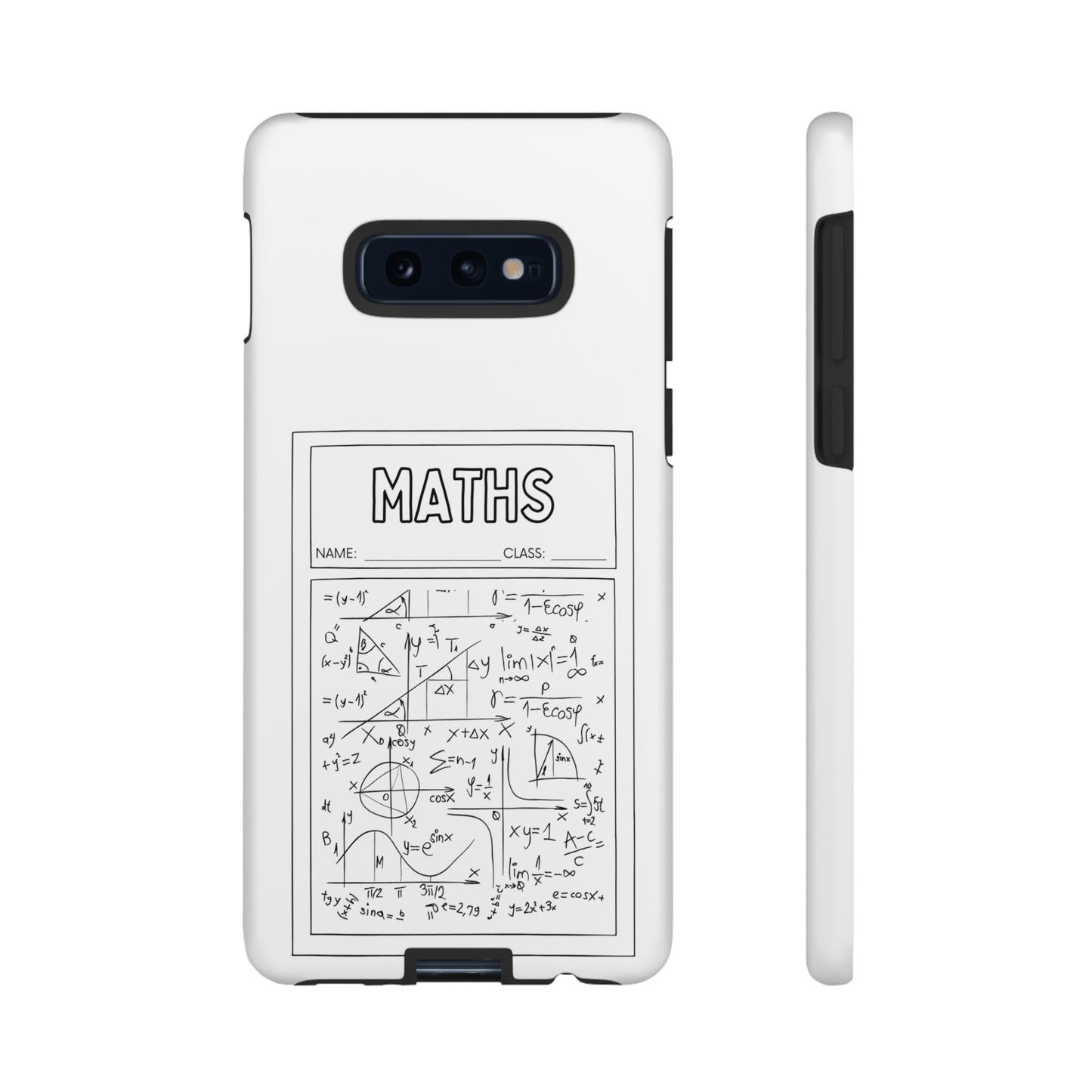 Maths Class Wallpaper Phone Case | iPhone 15 Plus/ Pro, 14, 13, 12| Google Pixel 7, Pro, 5| Samsung Galaxy S23 All Major Phone Models