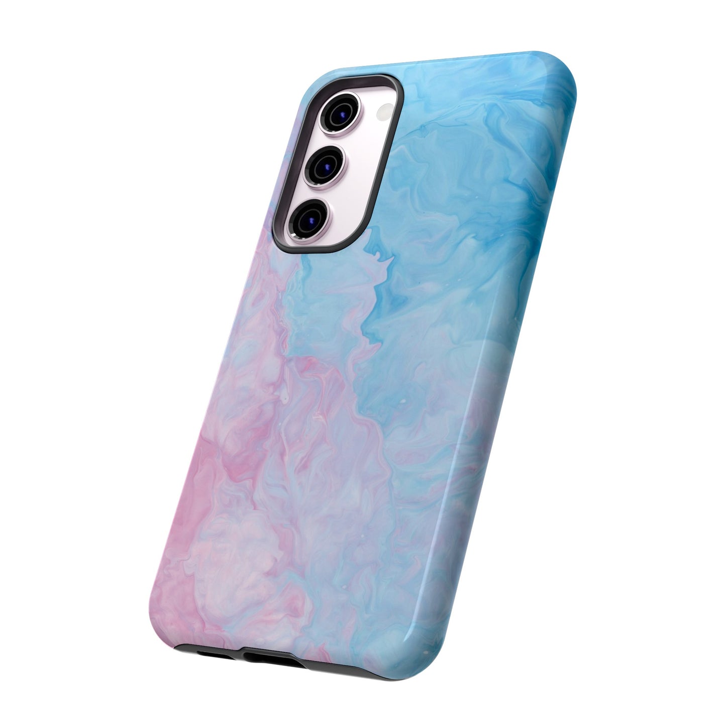 Splash of Blue & Pink Wallpaper Phone Case |iPhone 15 Plus/ Pro, 14, 13, 12|Google Pixel 7, Pro, 5|Samsung Galaxy S23 All Major Phone Models