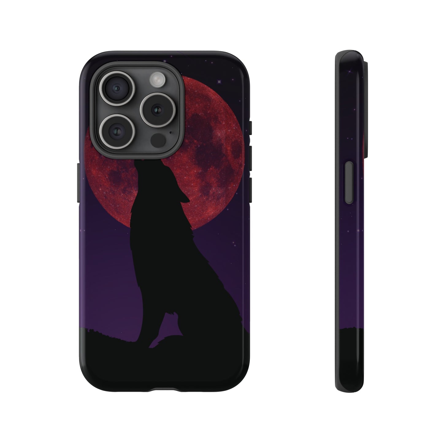 Wolf Wallpaper Phone Case | iPhone 15 Plus/ Pro, 14, 13, 12| Google Pixel 7, Pro, 5| Samsung Galaxy S23 All Major Phone Models