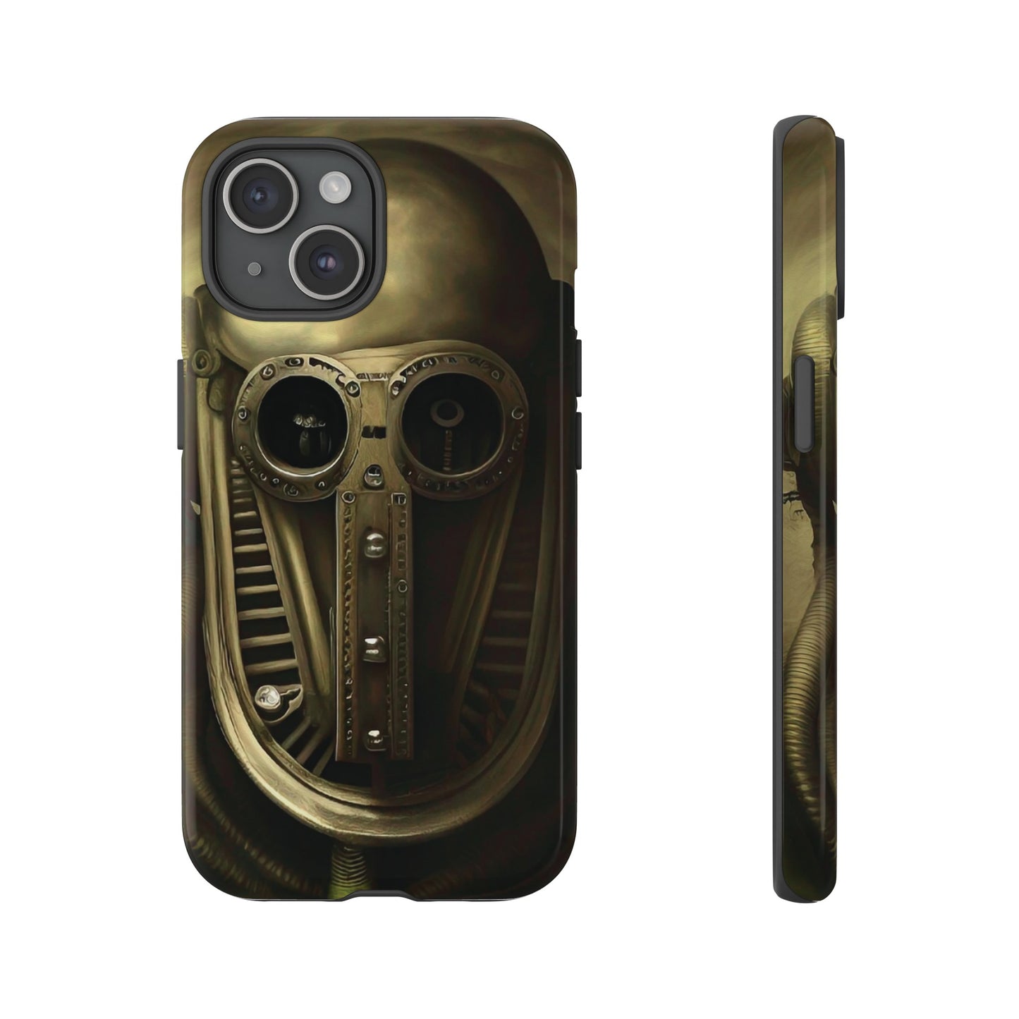 Sci-Fi Helmet Wallpaper Phone Case | iPhone 15 Plus/ Pro, 14, 13, 12| Google Pixel 7, Pro, 5| Samsung Galaxy S23 All Major Phone Models