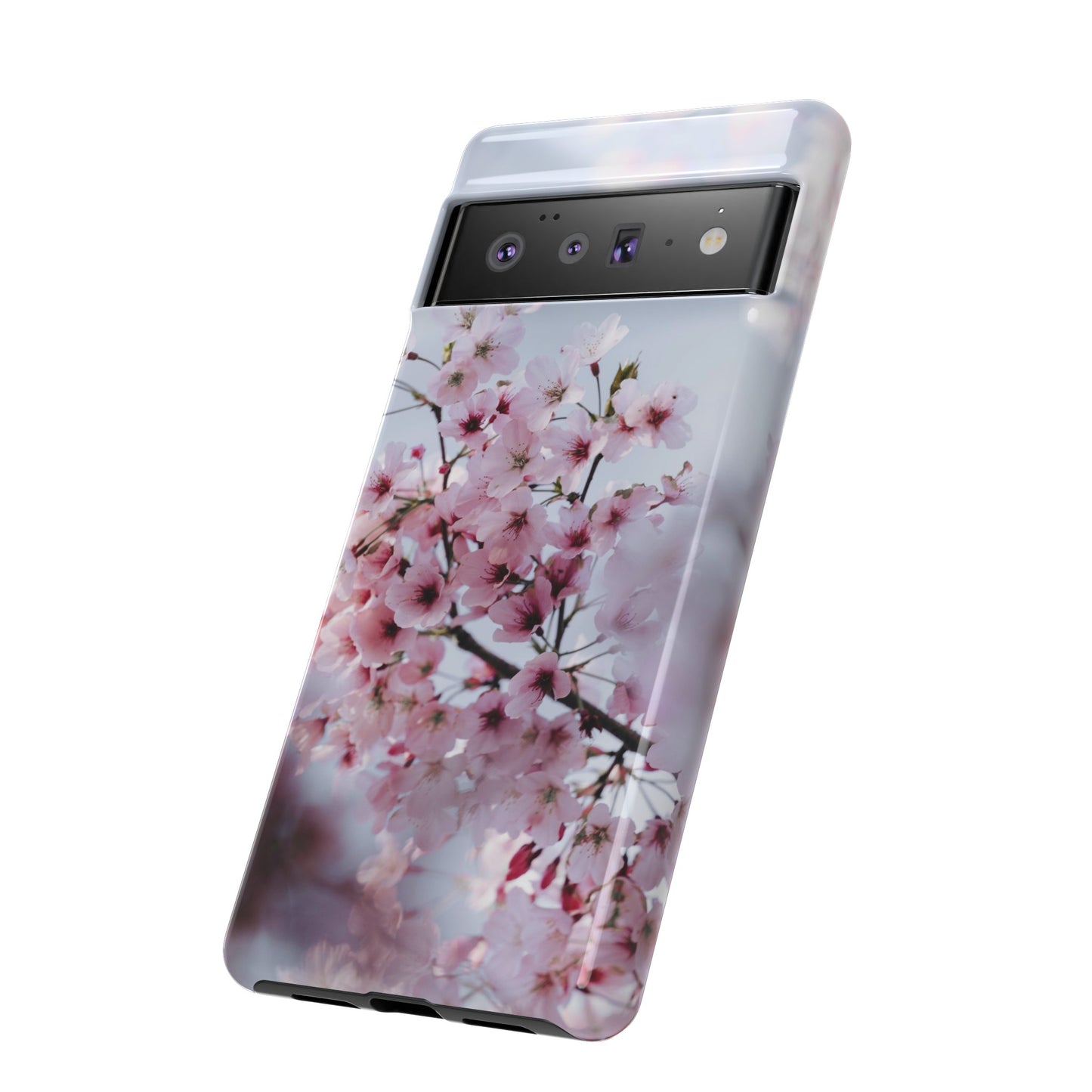 Pink Blossom Wallpaper Phone Case | iPhone 15 Plus/ Pro, 14, 13, 12| Google Pixel 7, Pro, 5| Samsung Galaxy S23 All Major Phone Models